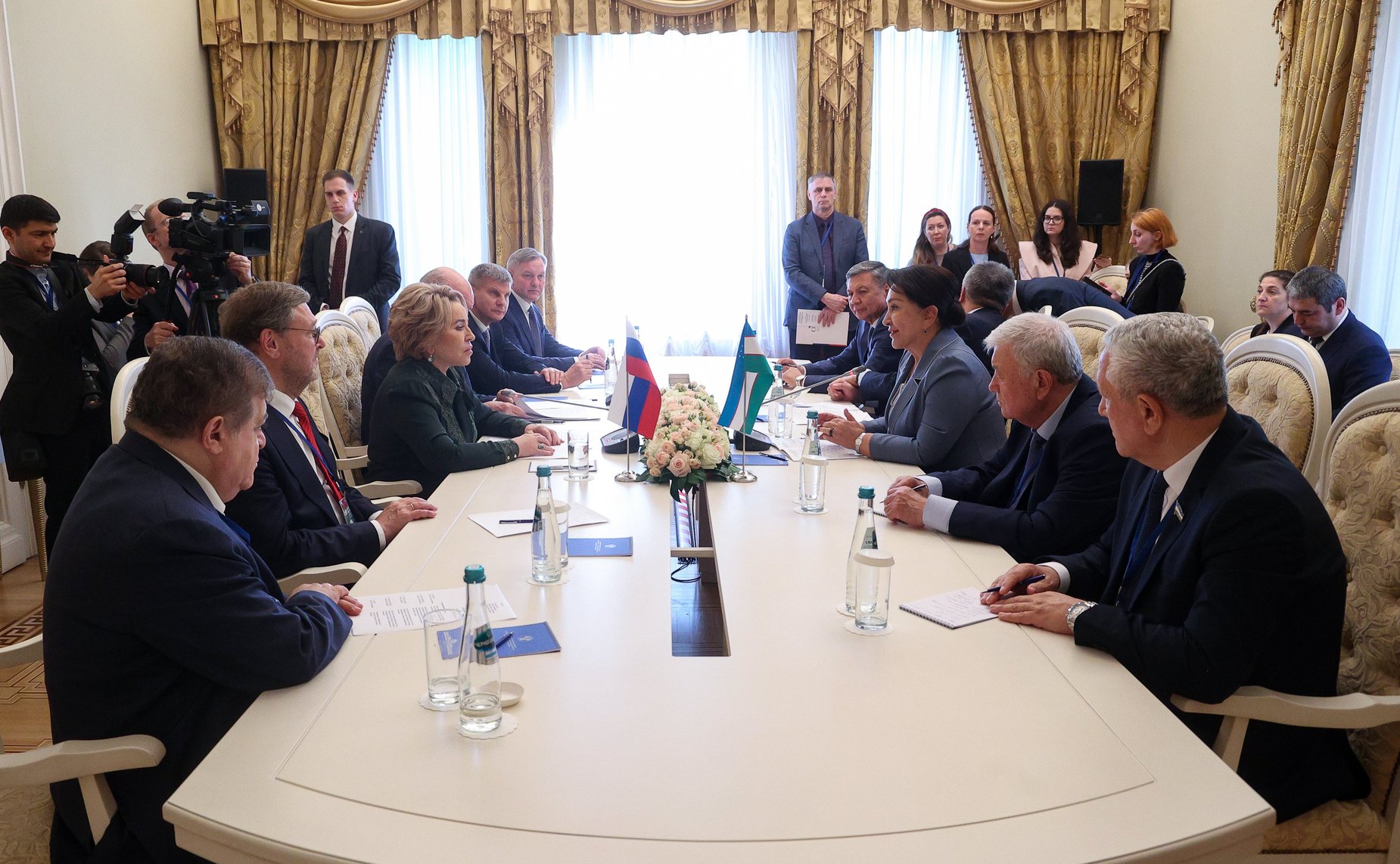 Валентина Матвиенко провела встречу с Председателем Сената Олий Мажлиса Республики Узбекистан Танзилой Нарбаевой