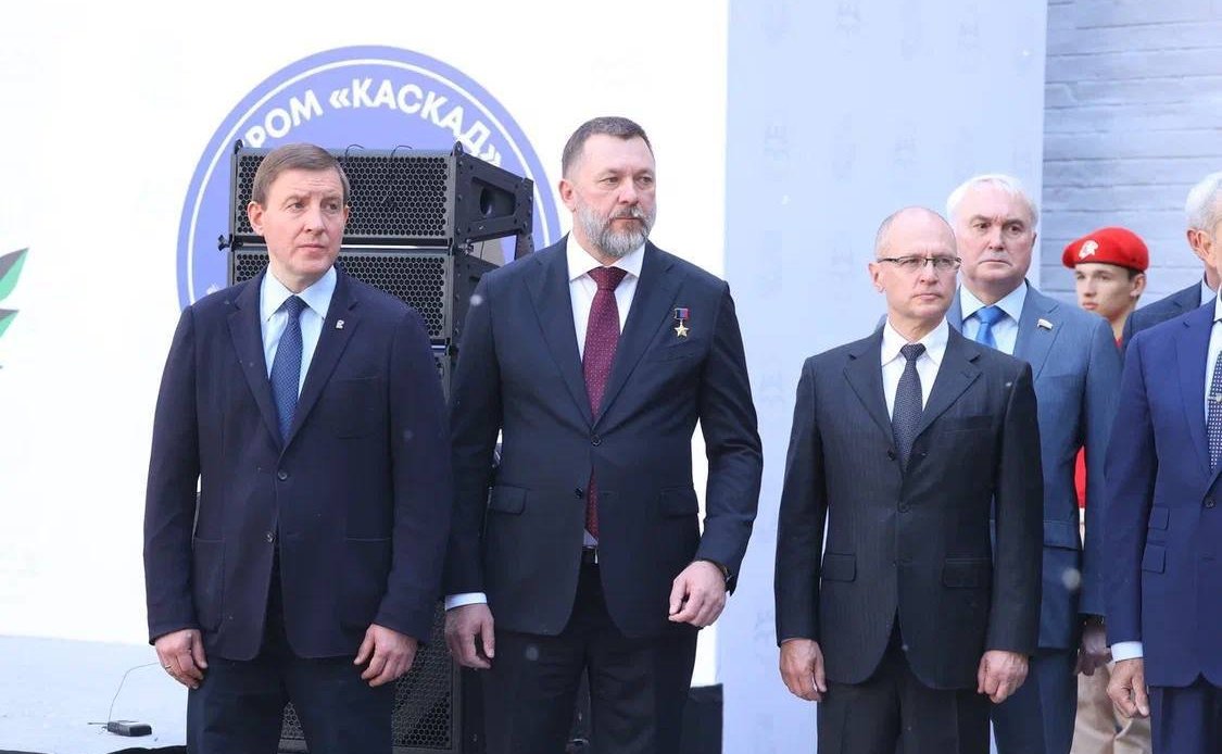 Андрей Турчак принял участие в церемонии открытия мемориала бойцам бригады беспилотной авиации ГРОМ «Каскад»