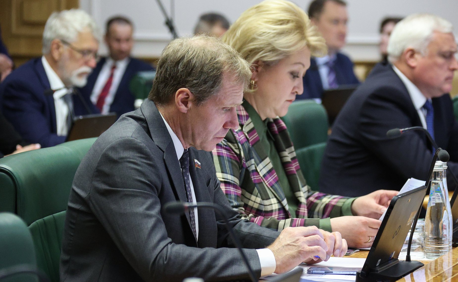 Заседание Организационного комитета по подготовке и проведению празднования 80-летия полного освобождения Ленинграда от фашистской блокады