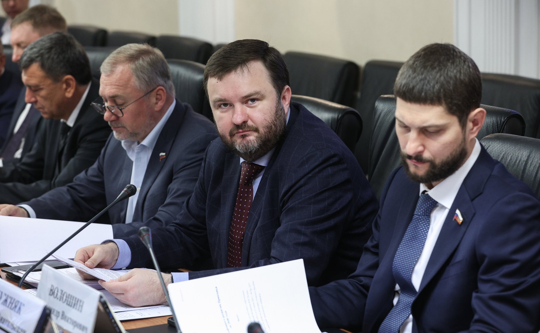 Совещание Комитета Совета Федерации по экономической политике на тему «Восстановление экономического потенциала, в том числе портовой инфраструктуры, Азовского моря как внутреннего моря РФ»