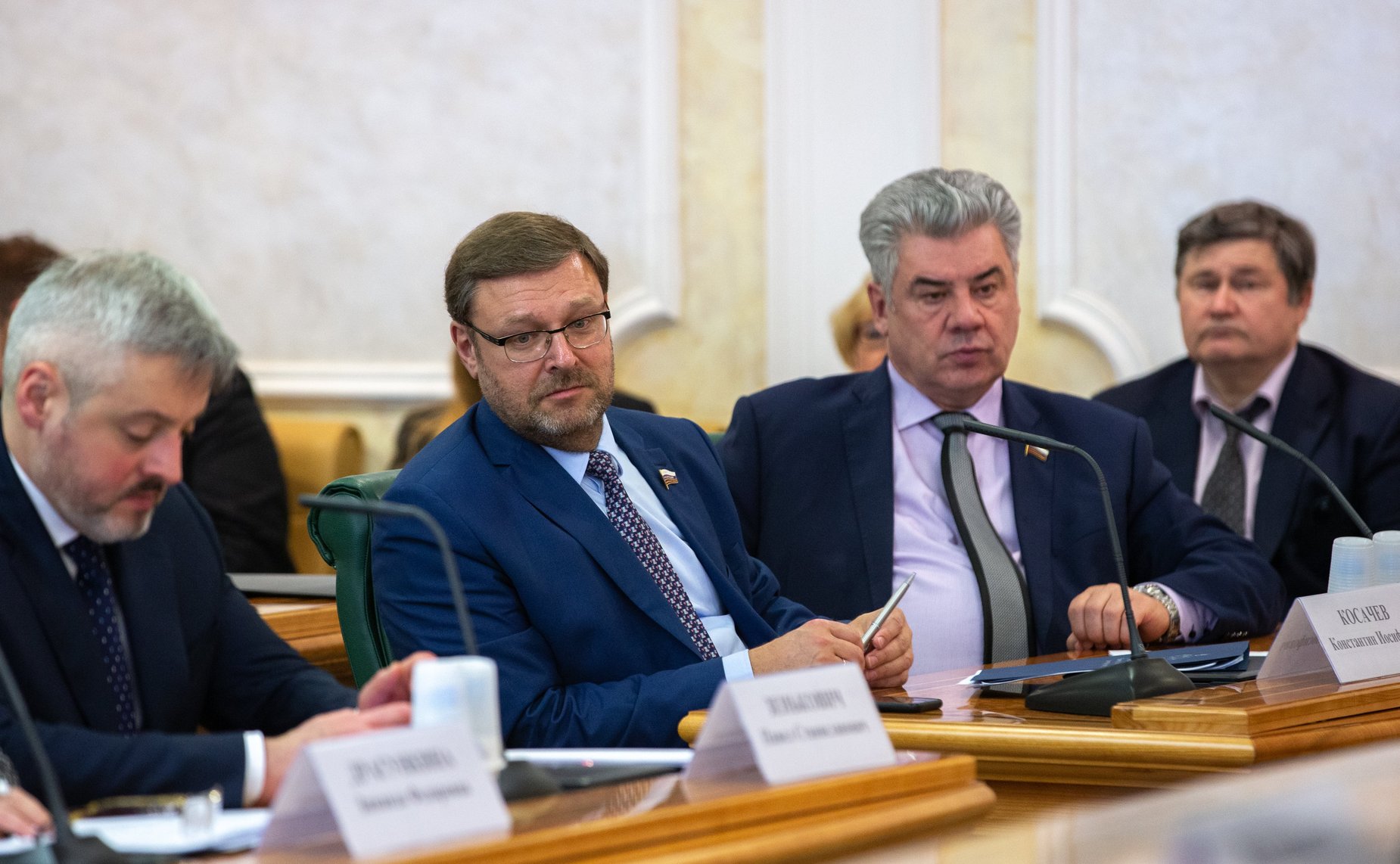 Константин Косачев и Виктор Бондарев