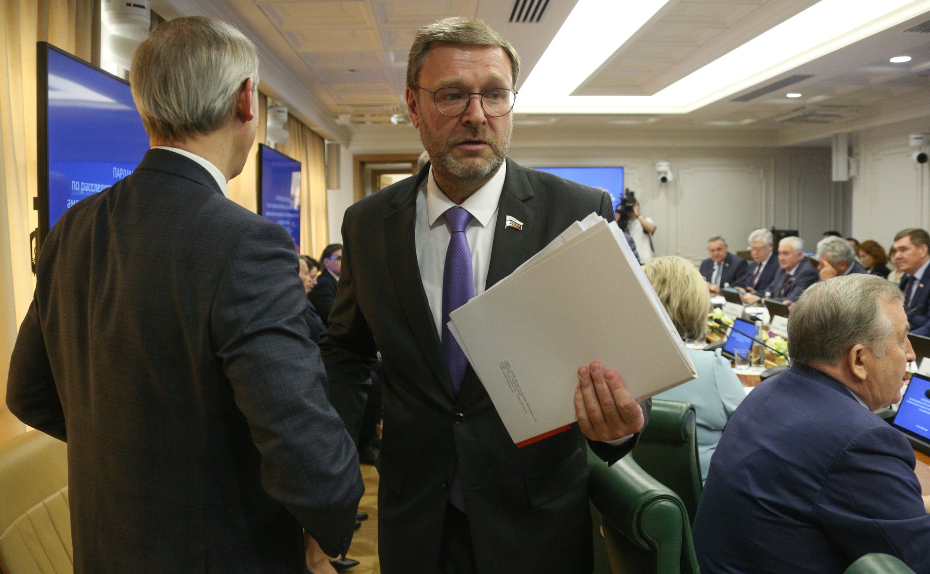 Заседание парламентской Комиссии по расследованию обстоятельств, связанных с созданием американскими специалистами биологических лабораторий на территории Украины