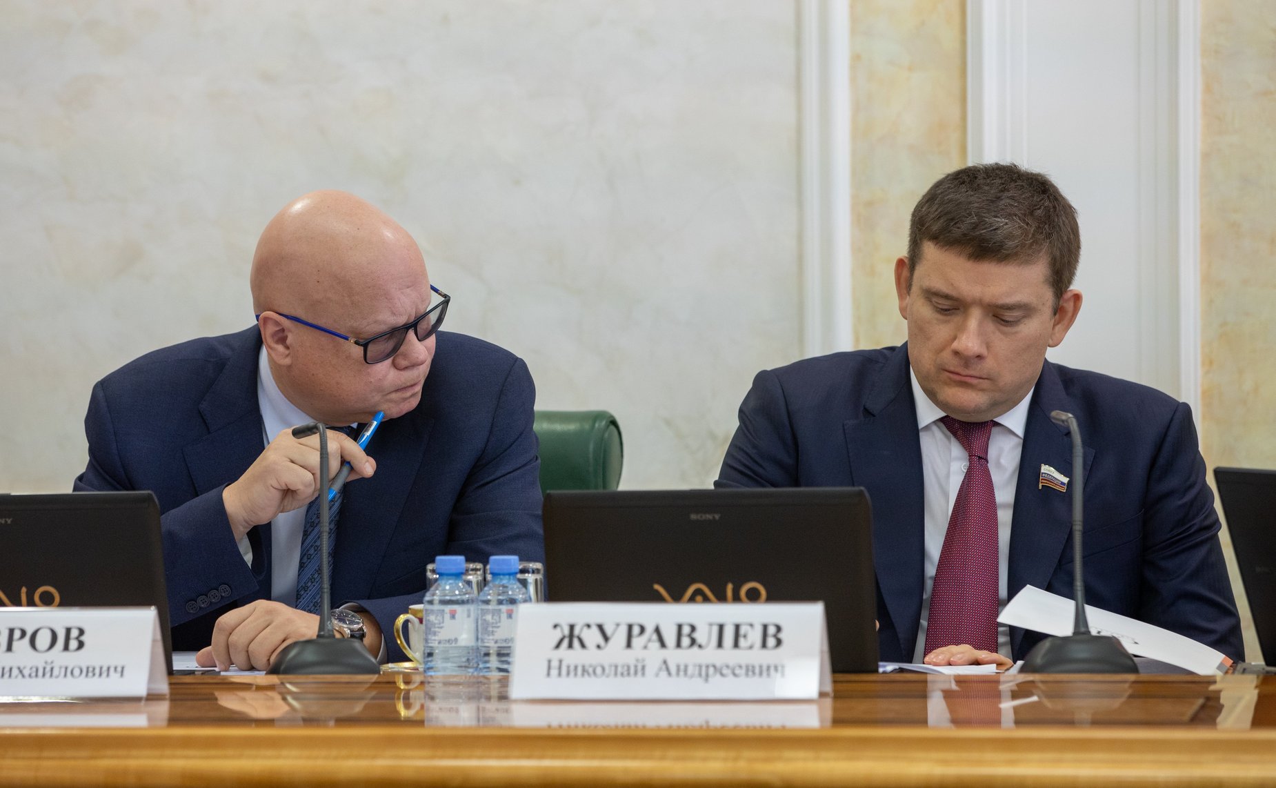 Алексей Лавров и Николай Журавлев