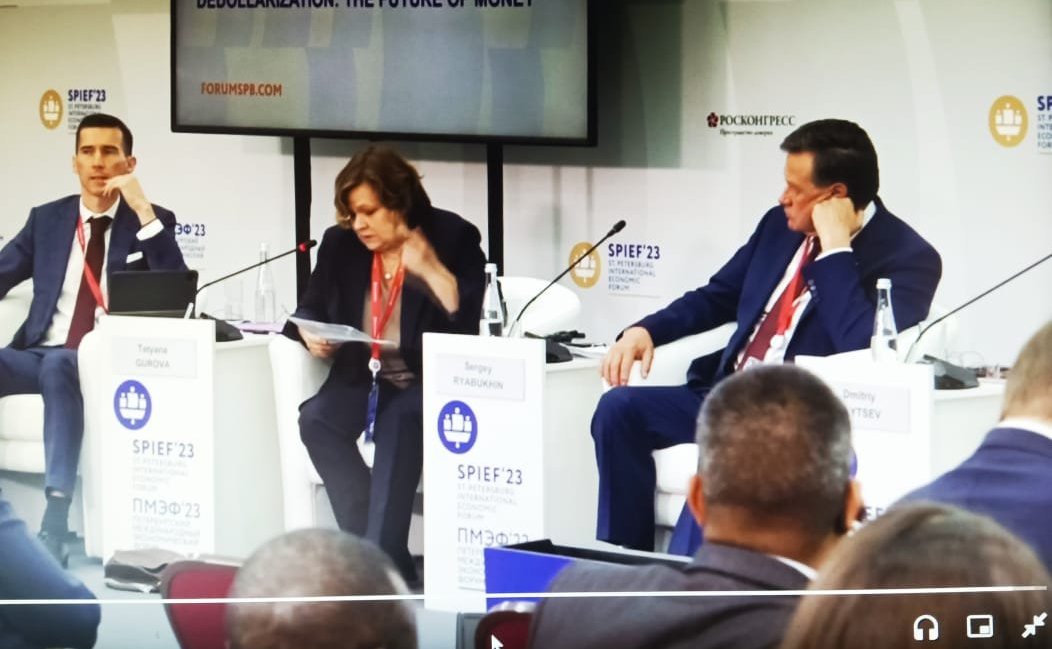 Сергей Рябухин принял участие в XXVI Петербургском международном экономическом форуме