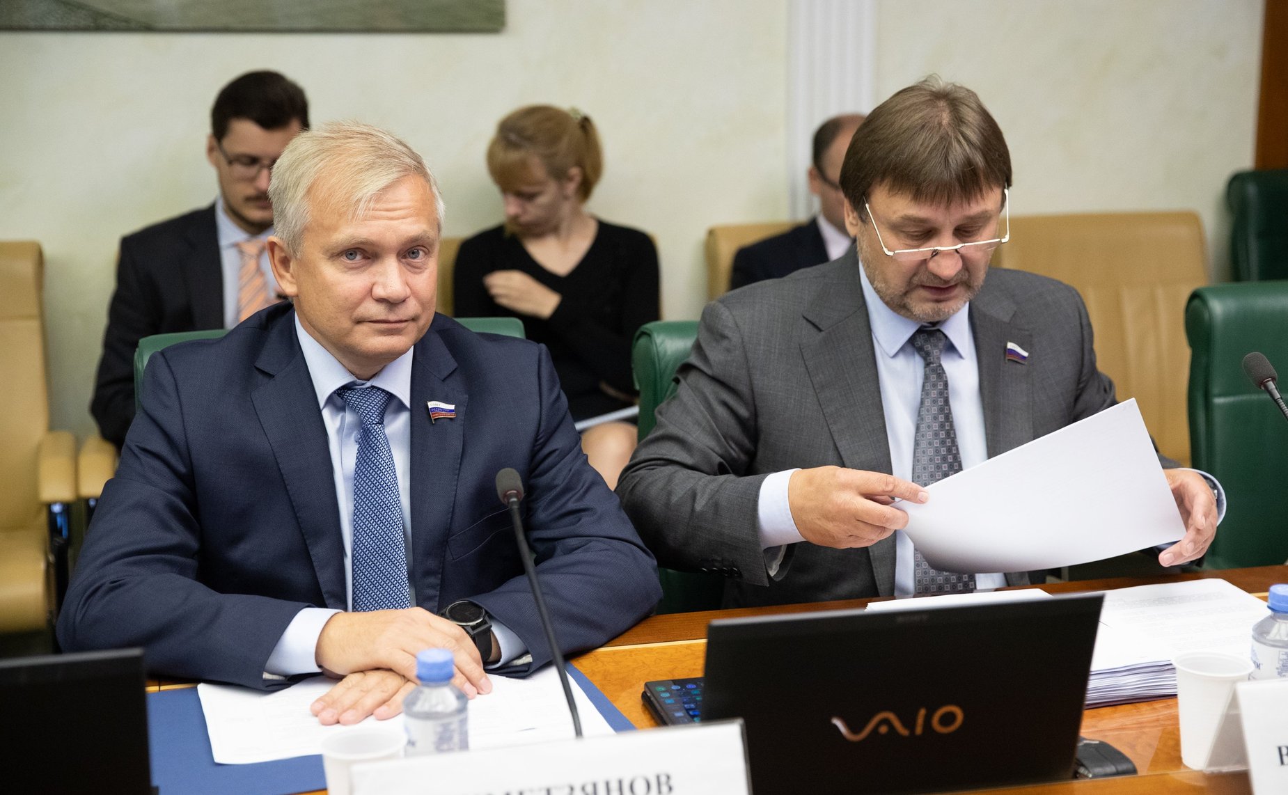 Ильдус Ахметзянов и Владимир Лебедев