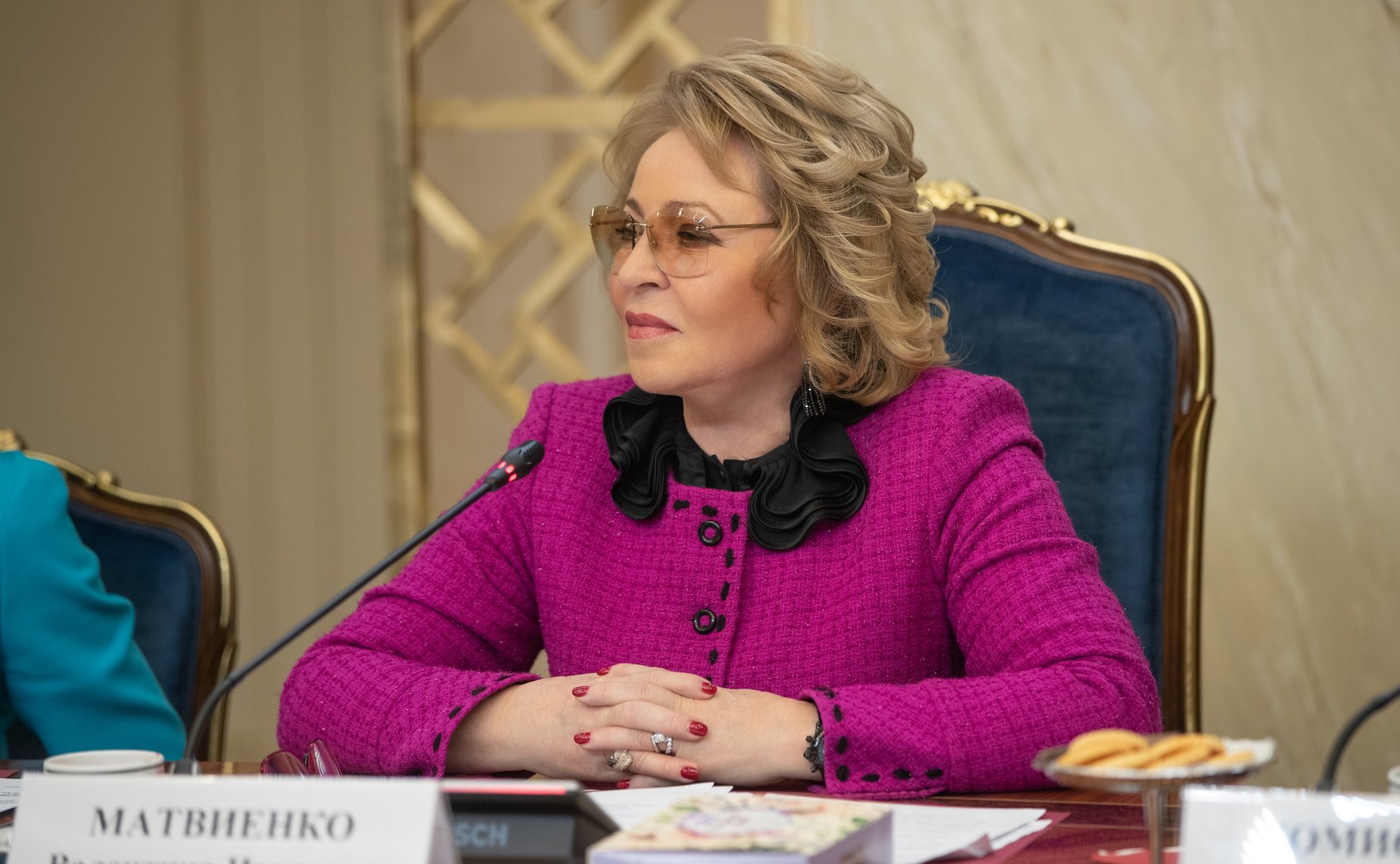 Встреча В. Матвиенко с женщинами – участницами конкурса «Лидеры России»