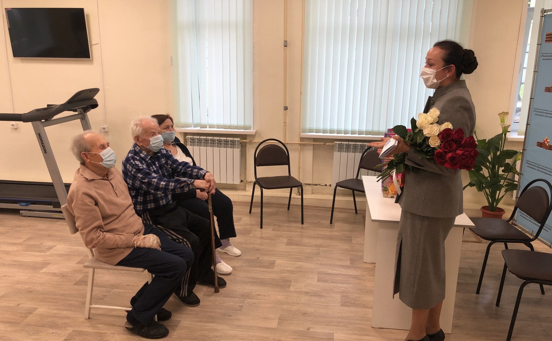 Ирина Петина приняла участие в мероприятиях, посвященных празднованию 76-ю годовщины Победы в Великой Отечественной войне