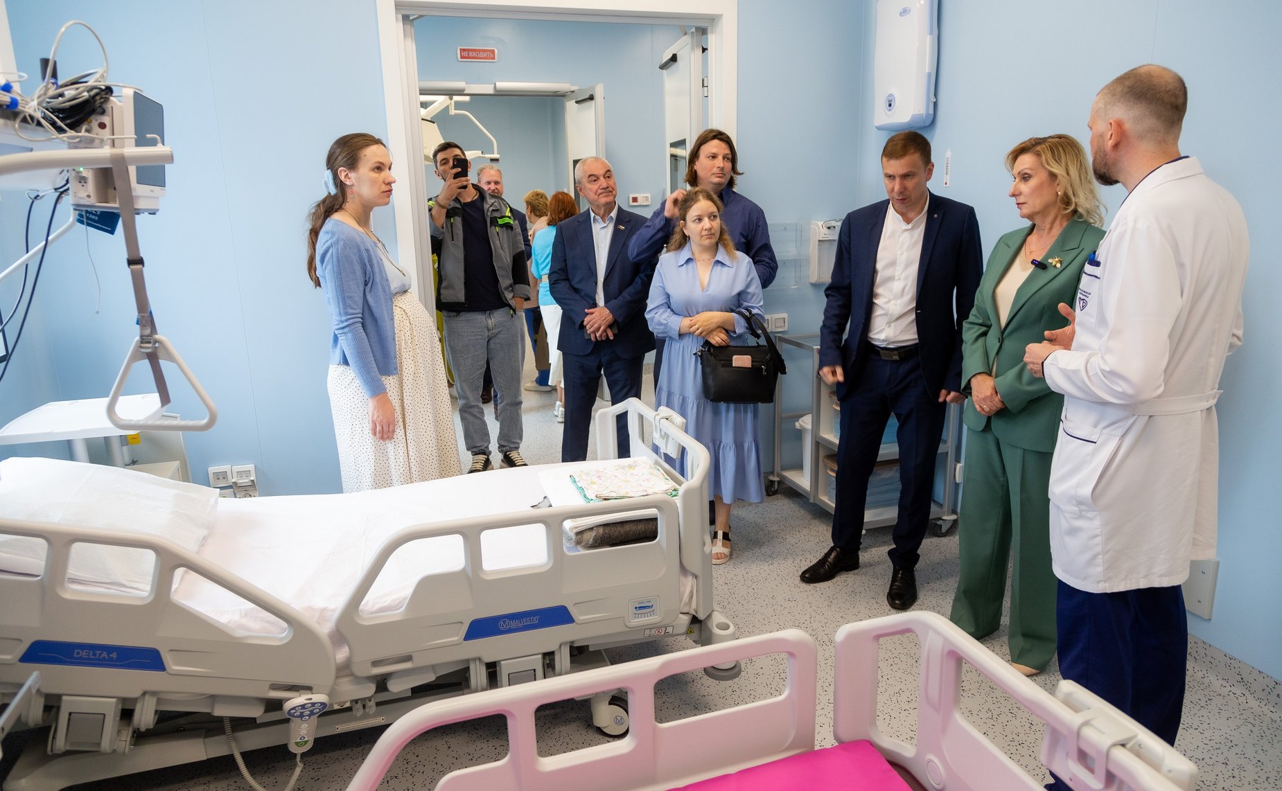 Инна Святенко ознакомилась с ходом работ в Центре женского здоровья, который готовят к открытию в районе Марьино
