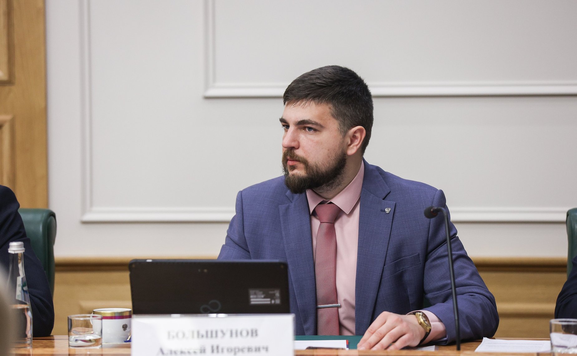 Встреча Константина Косачева с членами Палаты молодых законодателей при Совете Федерации