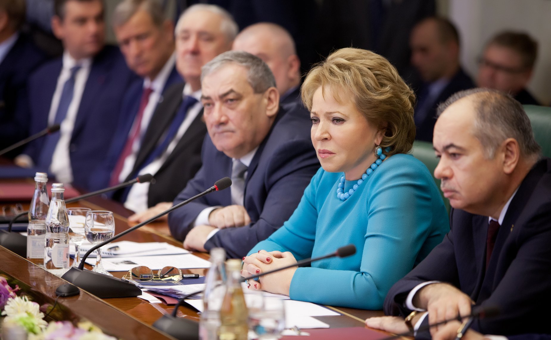 Встреча в Совете Федерации В. Матвиенко с делегацией Верховного Совета Автономной Республики Крым 8