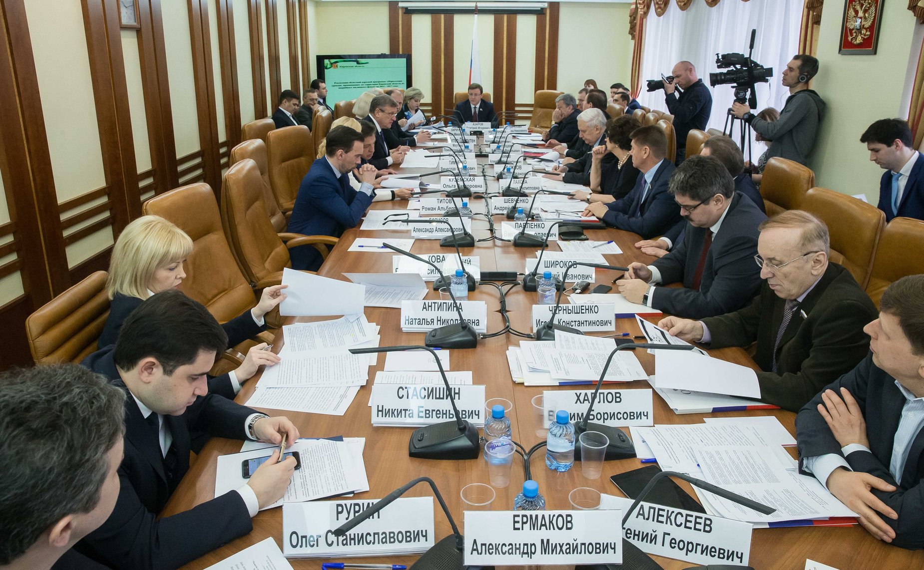 Заседание Комитета Совета Федерации по федеративному устройству, региональной политике, местному самоуправлению и делам Севера с участием Представителей Кировской области