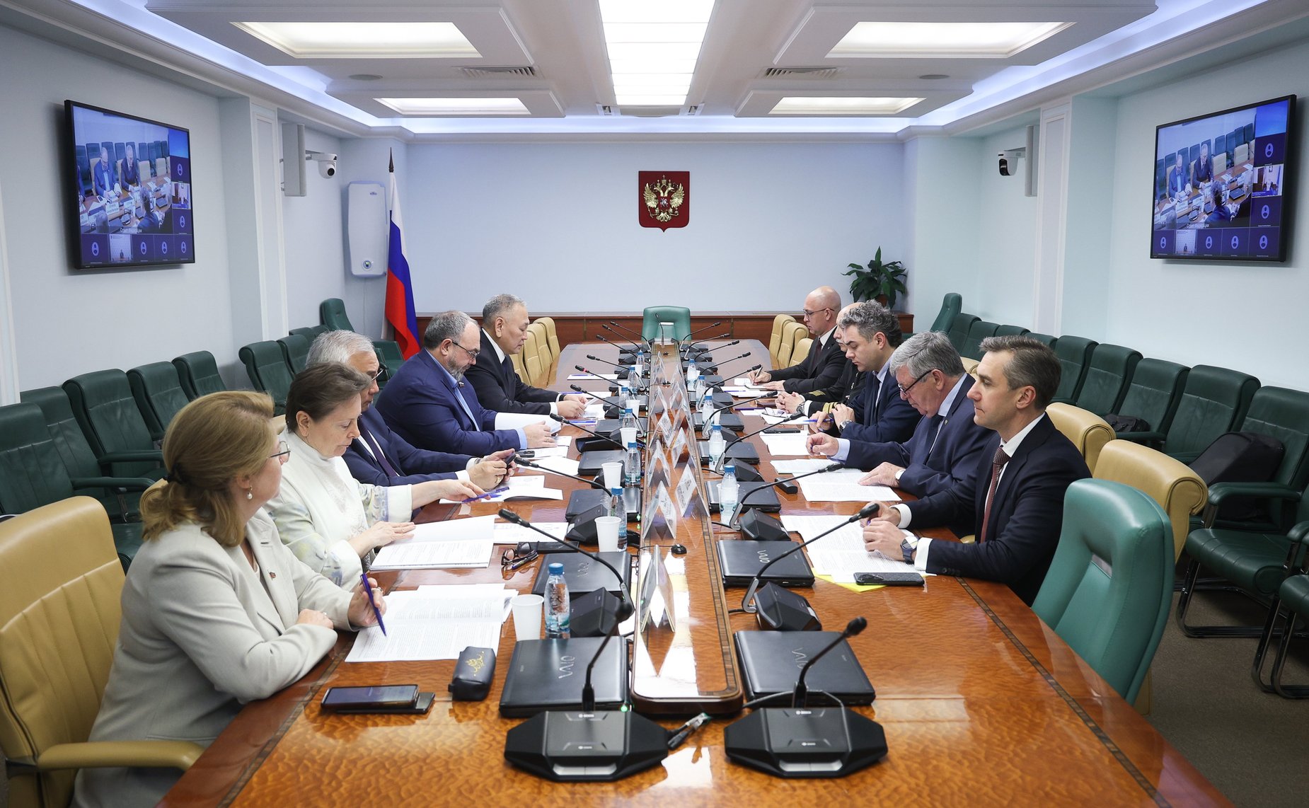 Совещание Комитета Совета Федерации по федеративному устройству, региональной политике, местному самоуправлению и делам Севера совместно с Советом по вопросам развития Дальнего Востока, Арктики и Антарктики при СФ