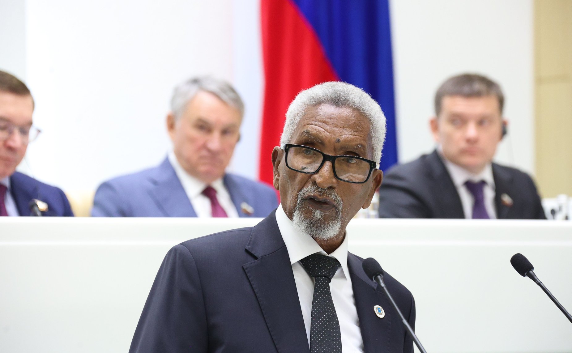 Председатель Сената Федерального парламента Федеративной Республики Сомали Абди Хаши Абдуллахи