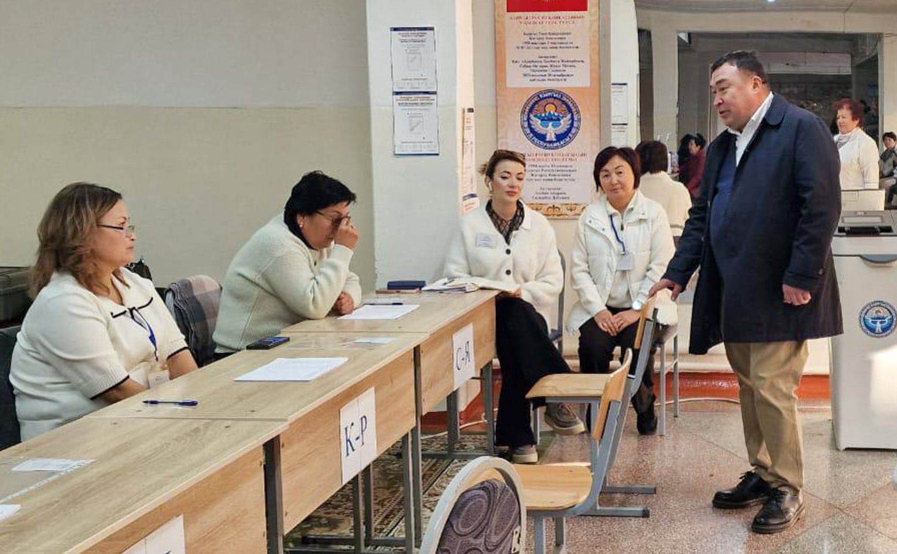 Рабочий визит делегации Совета Федерации для наблюдения за проведением парламентских выборов в Киргизии