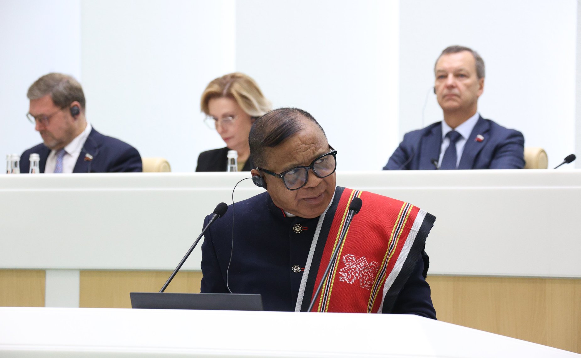 Председатель Сената Республики Мадагаскар Ришар Равалуманана