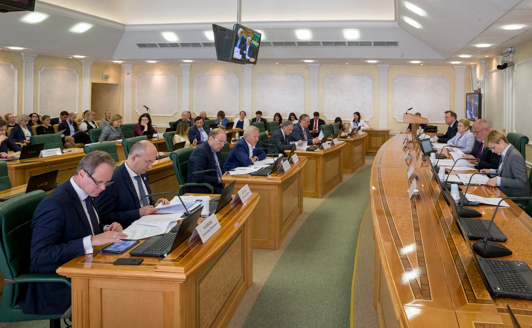 Заседание Комитета Совета Федерации по конституционному законодательству и государственному строительству