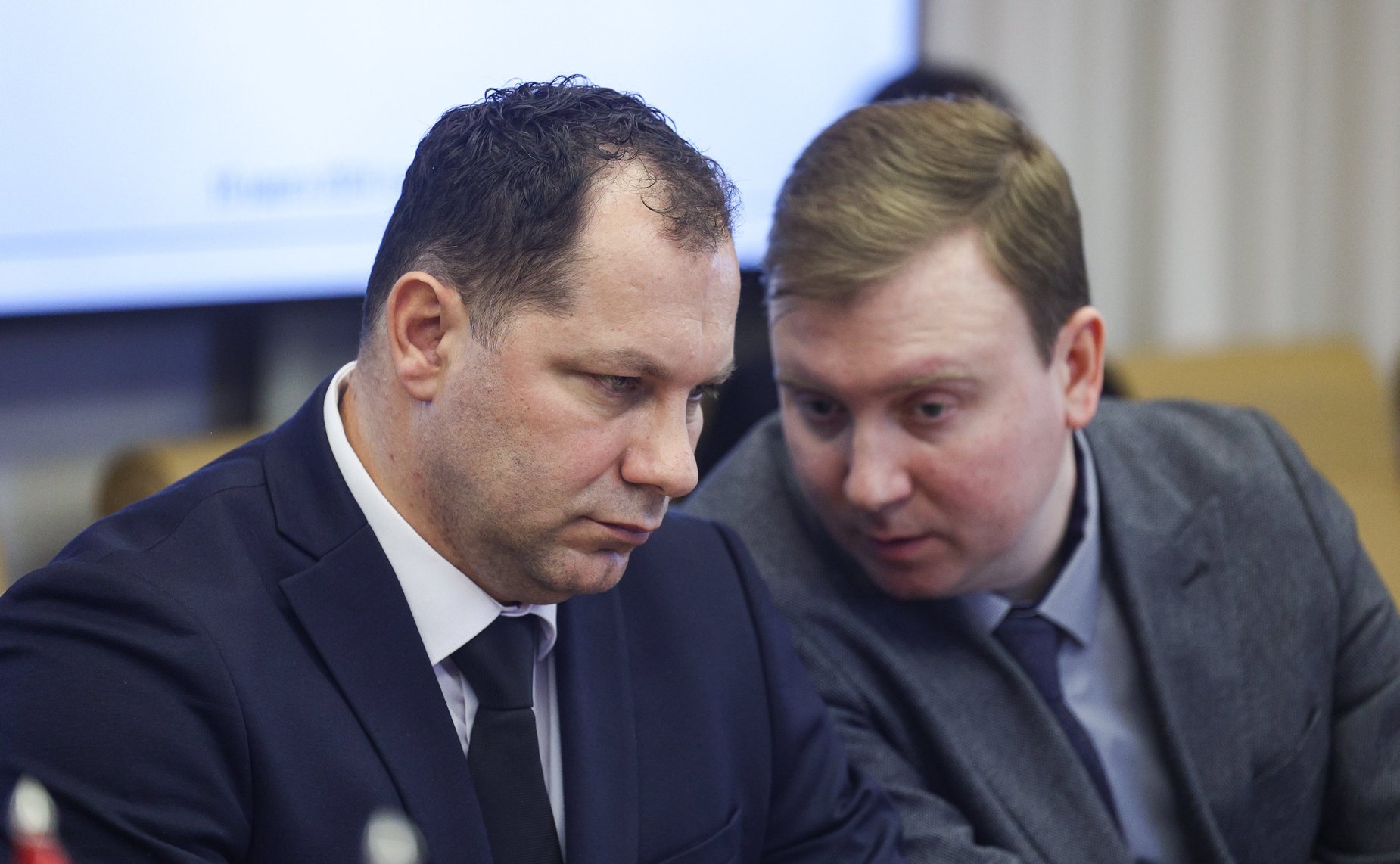 Заместитель Председателя СФ Константин Косачев провел встречу с группой международных наблюдателей на выборах Президента Российской Федерации из Республики Сербия во главе с председателем Сербской народной партии Ненадом Поповичем