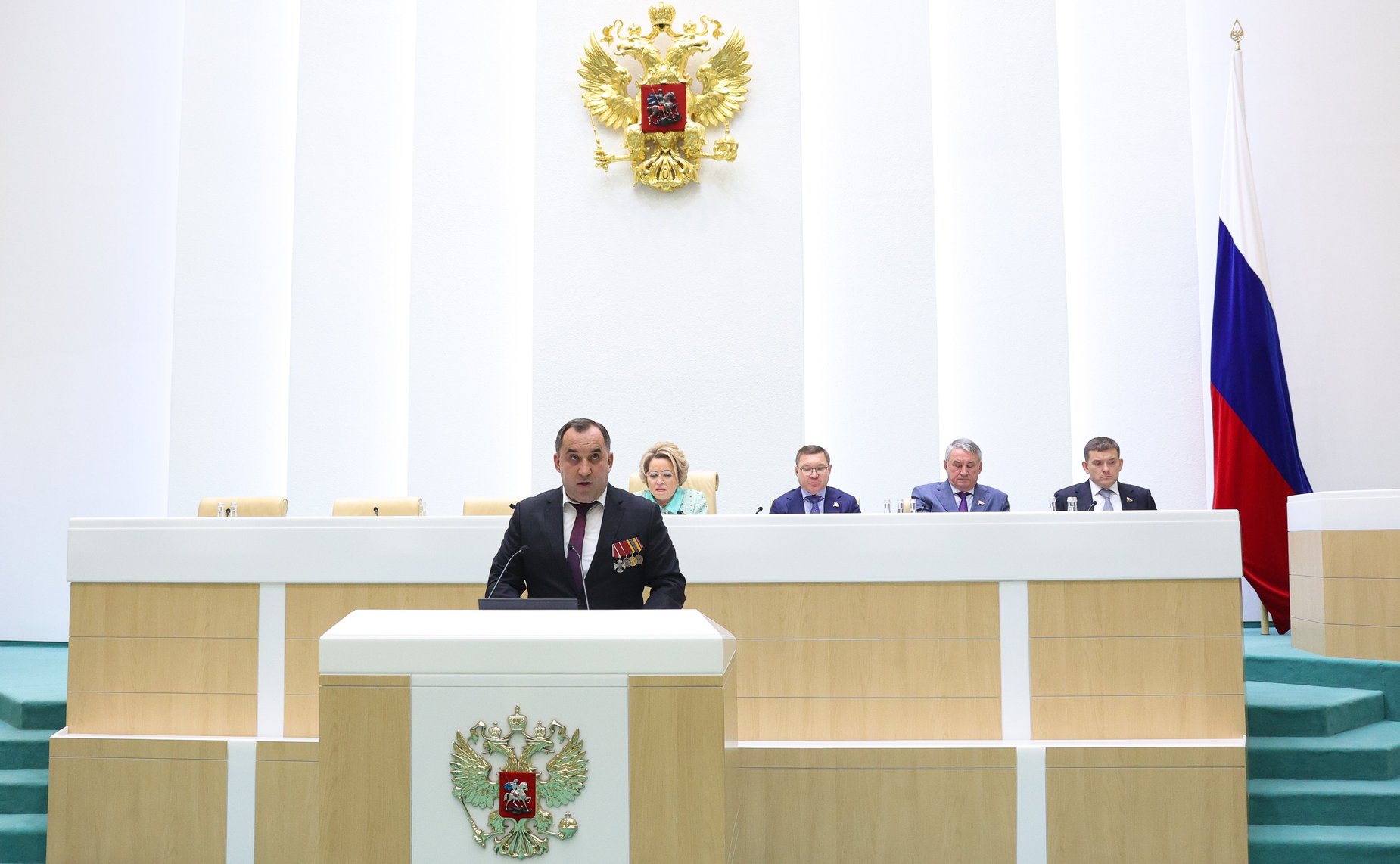 Выступление председателя Тульской областной Думы Андрея Дубровского