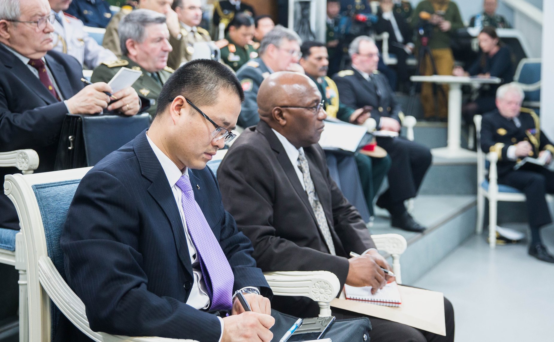 Встреча членов Комитета СФ по обороне и безопасности с военными атташе иностранных государств