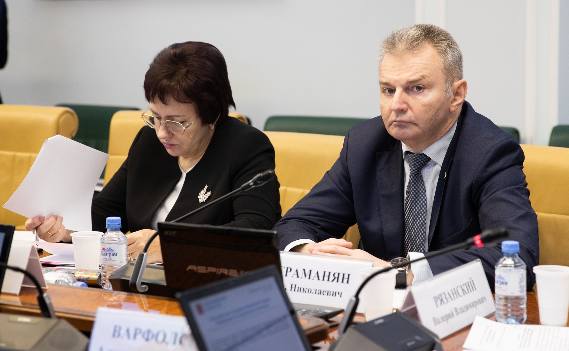 Елена Бибикова и Игорь Каграманян