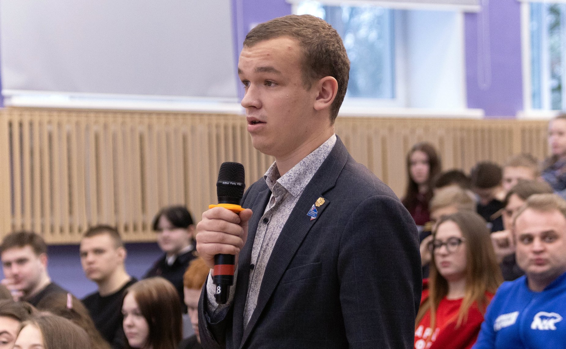 Встреча участников специальной военной операции с молодежью Вологодской области