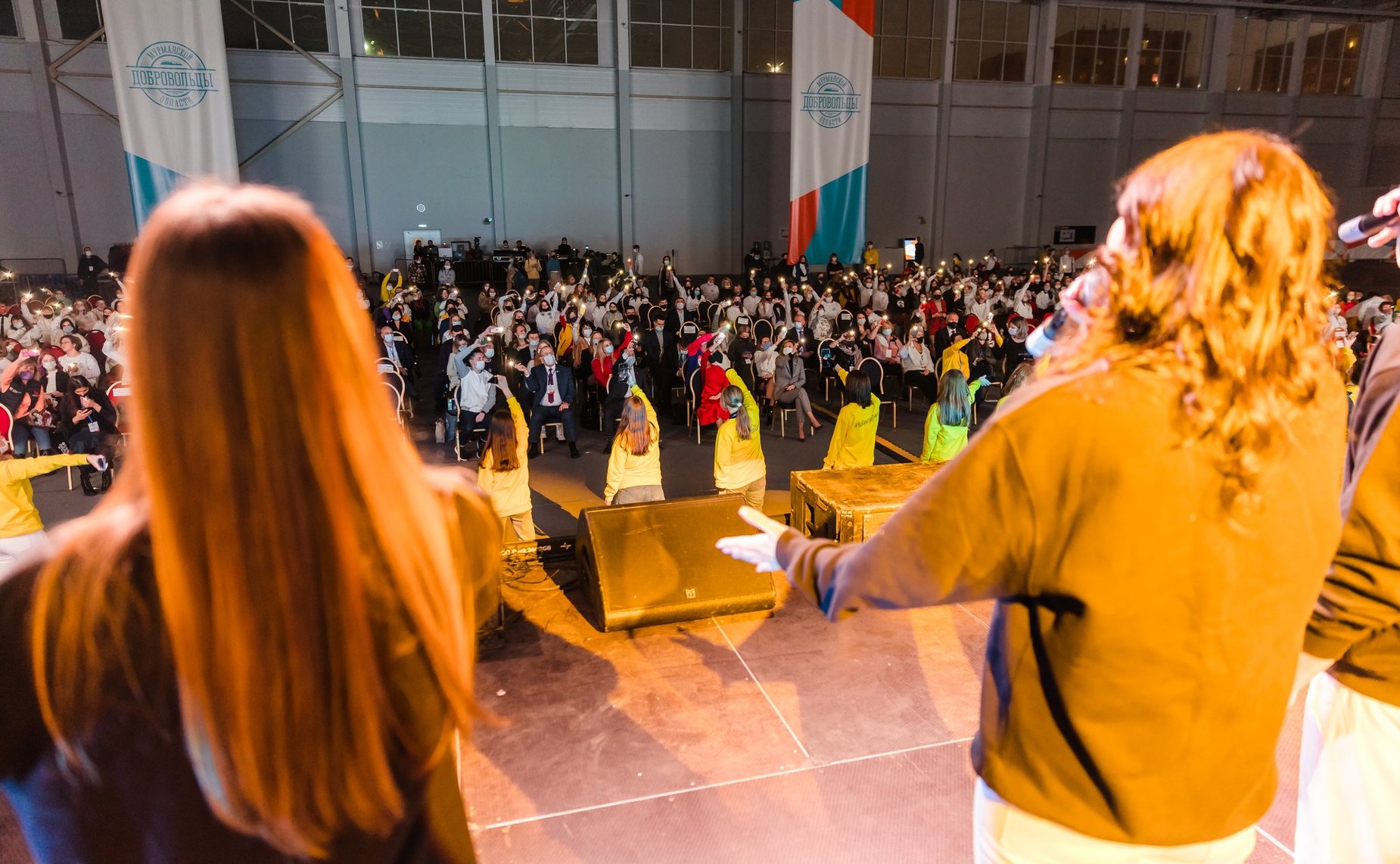 Татьяна Сахарова приняла участие в торжественном мероприятии в Мурманске, приуроченном к Дню добровольца