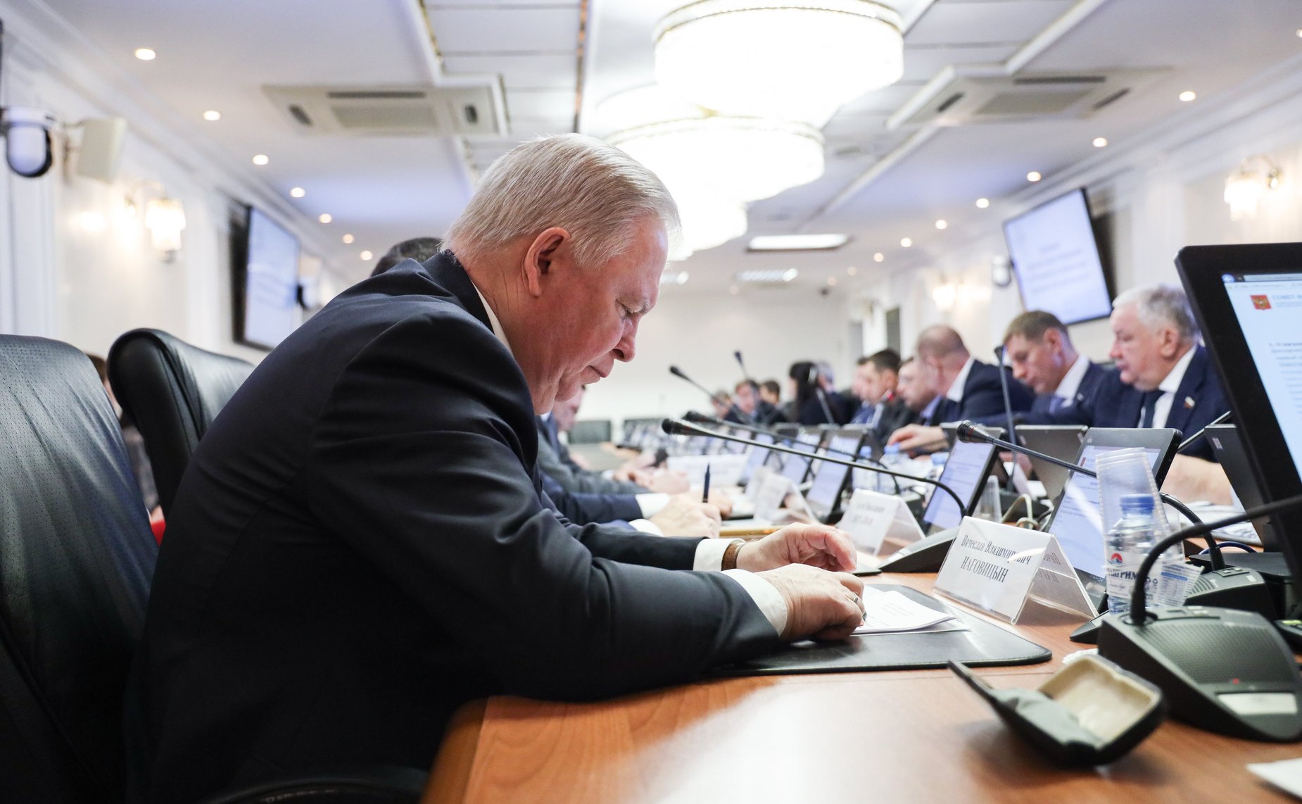 Заседание Комитета Совета Федерации по Регламенту и организации парламентской деятельности