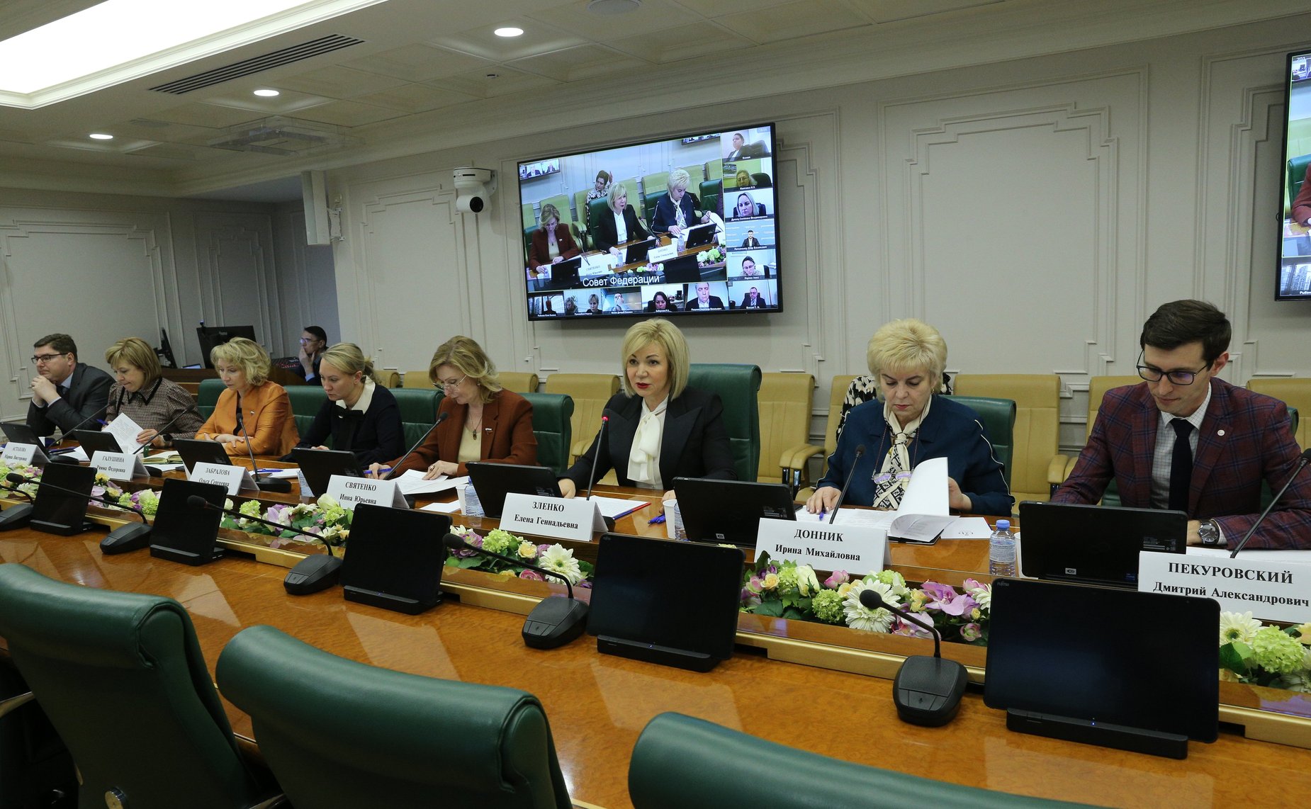 Совещание рабочей группы по подготовке и проведению встречи Председателя Совета Федерации с тружениками социальной сферы села