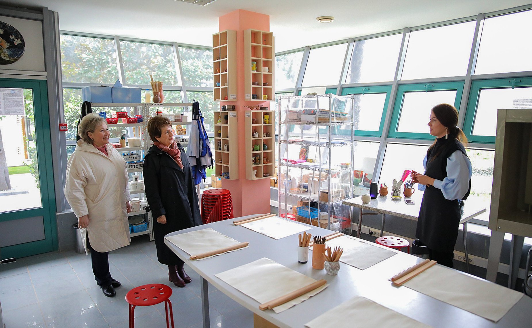 Екатерина Алтабаева и Елена Писарева посетили международный детский центр «Артек»