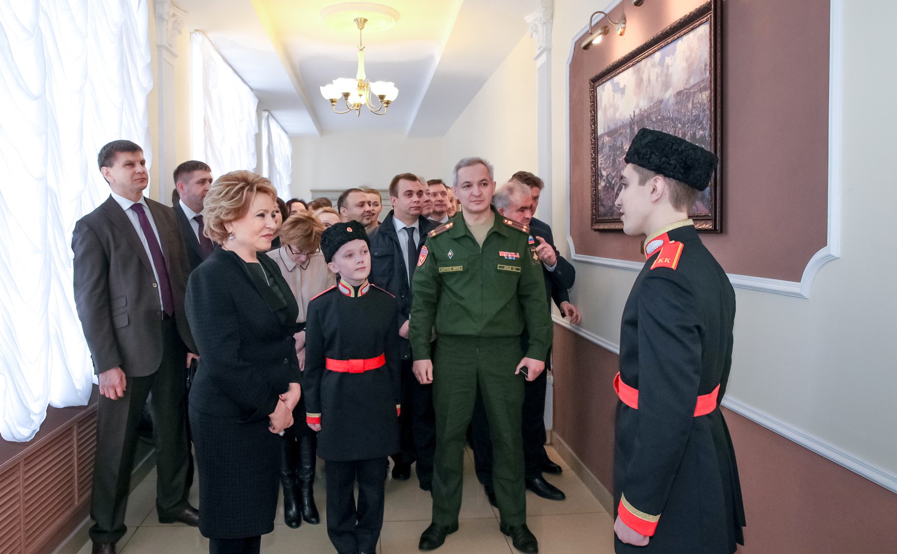 Визит В. Матвиенко в Костромскую область