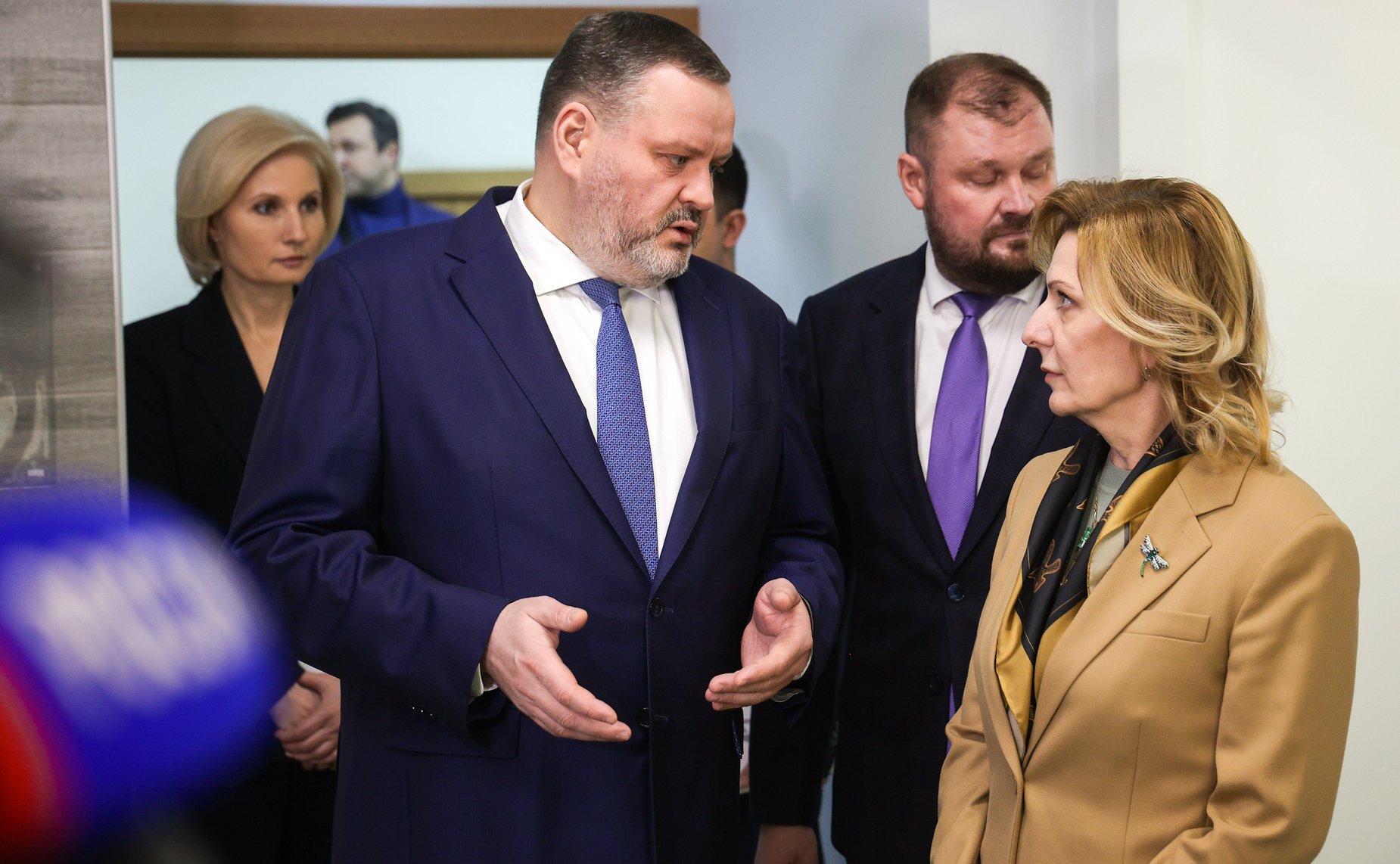 Заместитель Председателя Совета Федерации Инна Святенко и Министр труда и социальной защиты РФ Антон Котяков посетили Московское протезно-ортопедическое предприятие