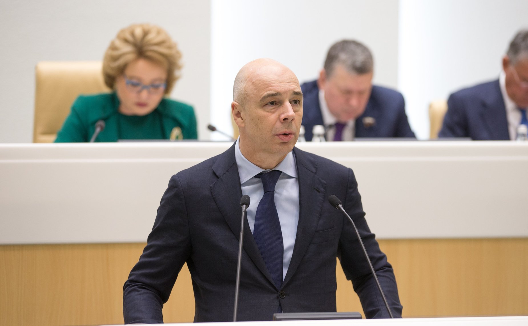 Министр финансов РФ А. Силуанов