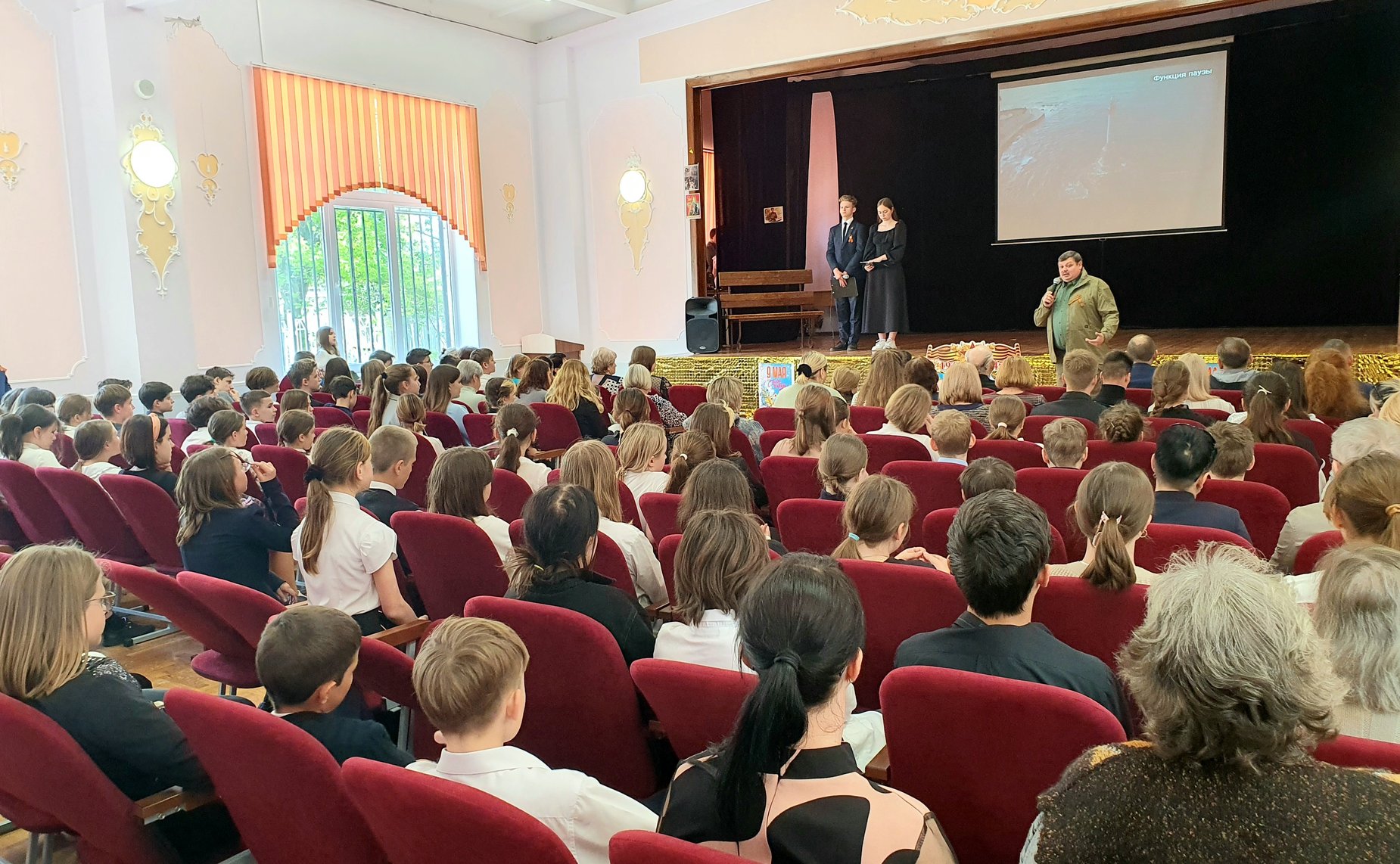 Сергей Колбин выступил перед учениками школы № 45 имени В.И. Соколова