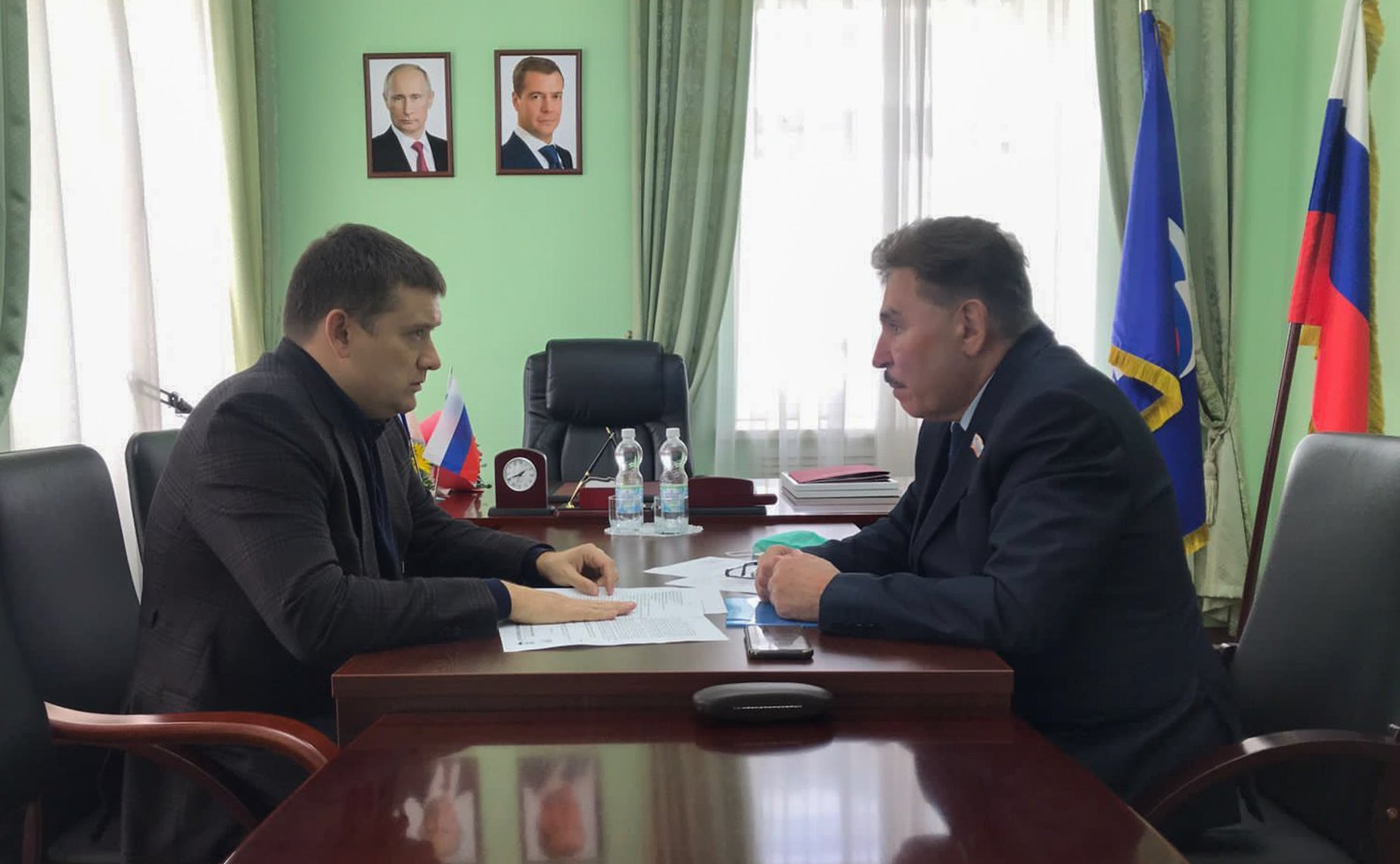 Николай Журавлев в ходе поездки в регион провел ряд рабочих встреч