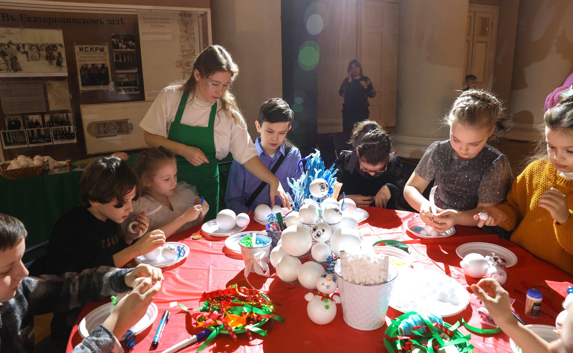 По инициативе Валентины Матвиенко в Таврическом дворце Санкт-Петербурга организована Рождественская елка для детей участников СВО