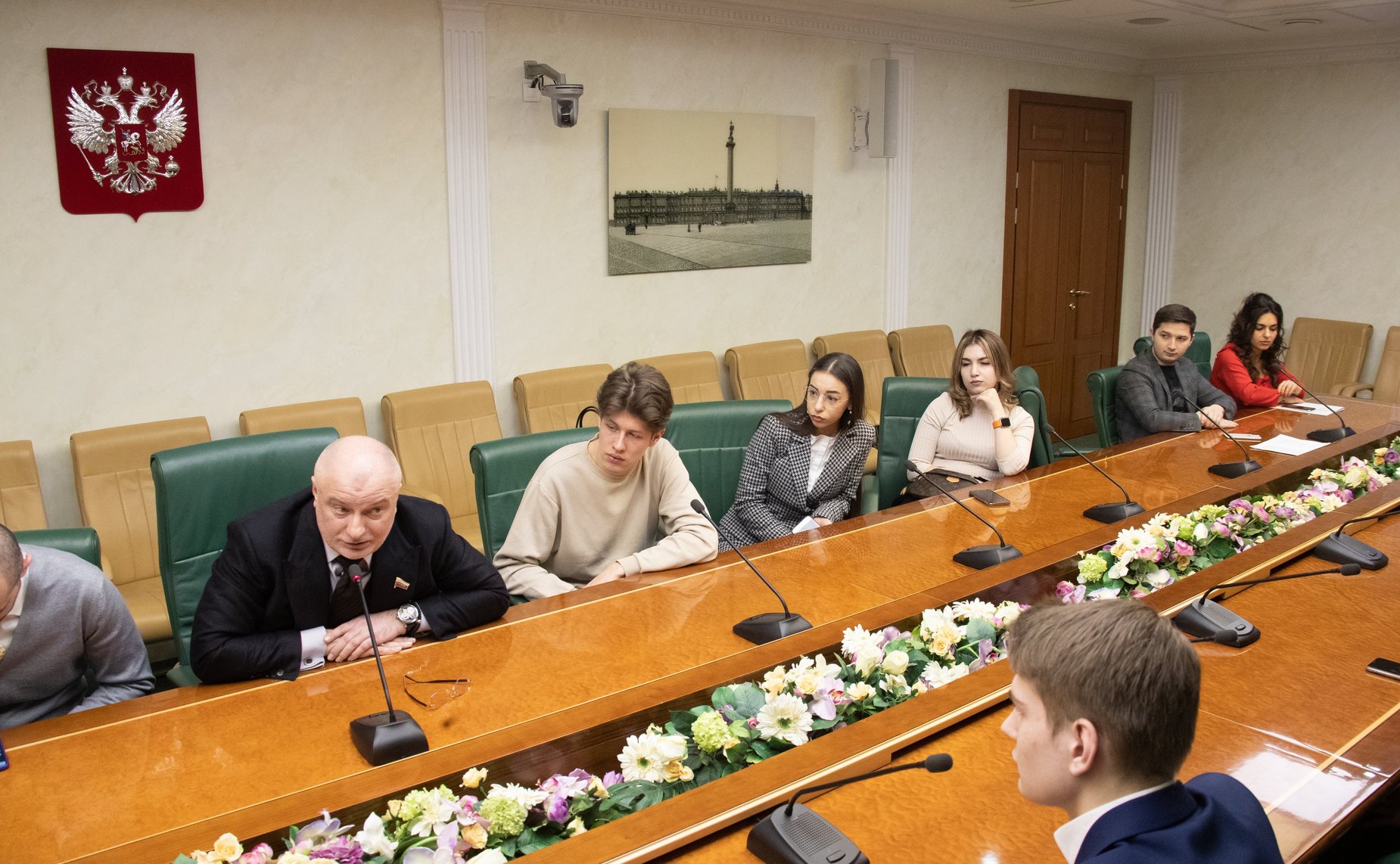 Встреча Андрея Клишаса со студентами Юридического института РУДН