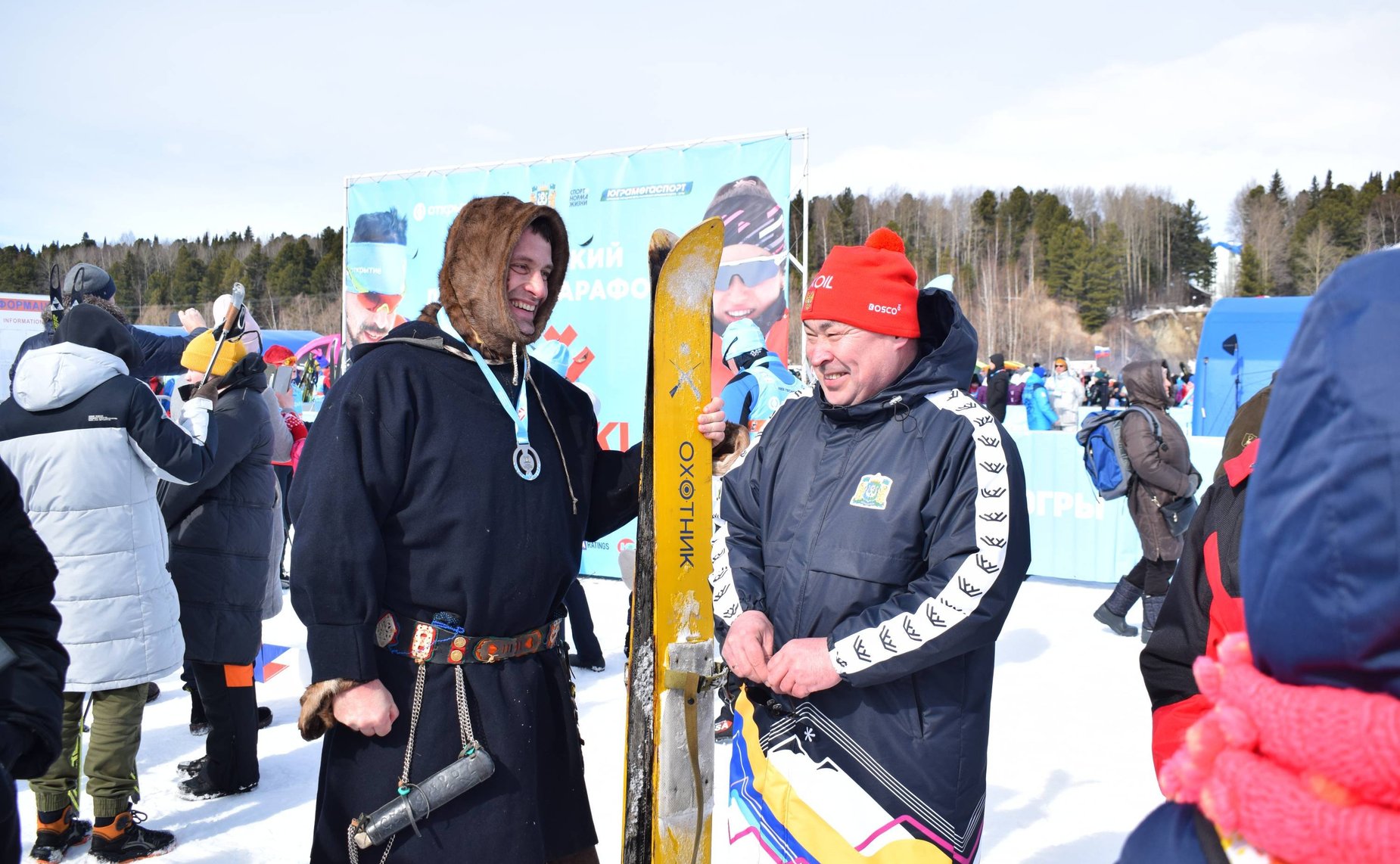 Эдуард Исаков посетил Х Международный Югорский лыжный марафон «UGRA SKI»