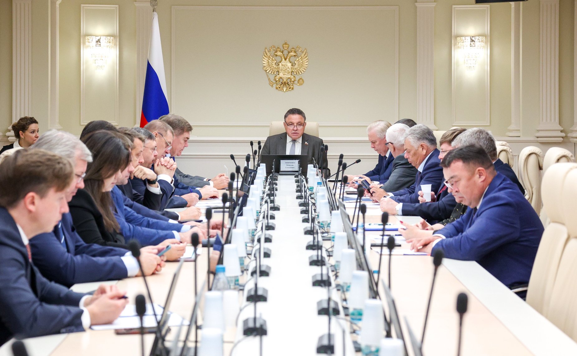 Заседание Комитета Совета Федерации по Регламенту и организации парламентской деятельности