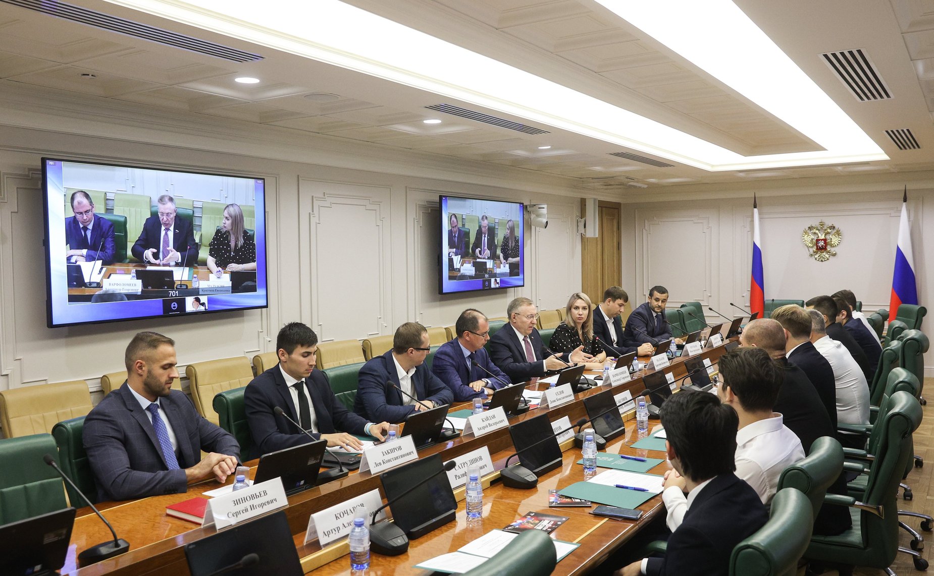 Встреча Палаты молодых законодателей при СФ с представителями общественных организаций