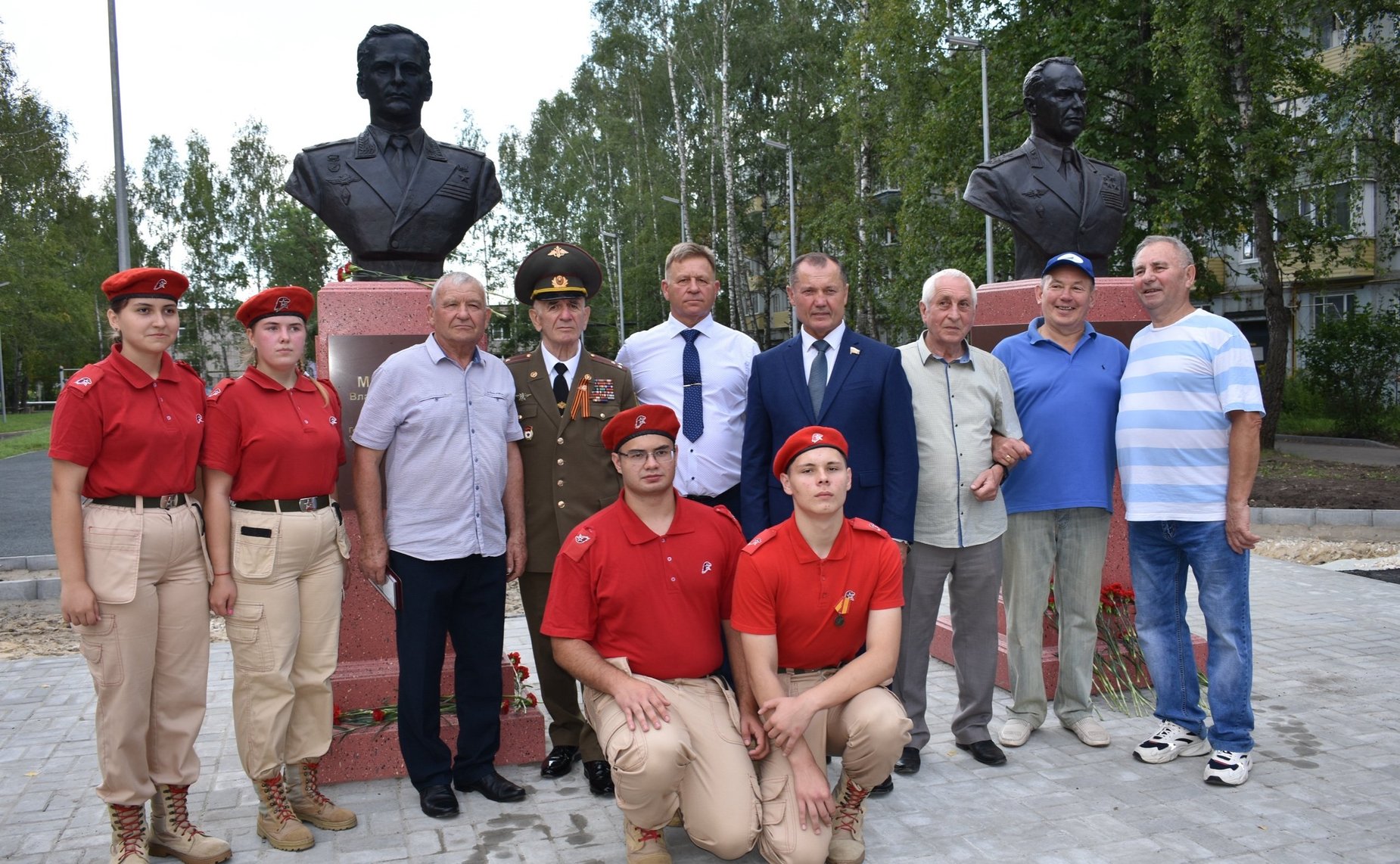 Игорь Мурог принял участие в открытии Парка авиаторов в Ряжске Рязанской области