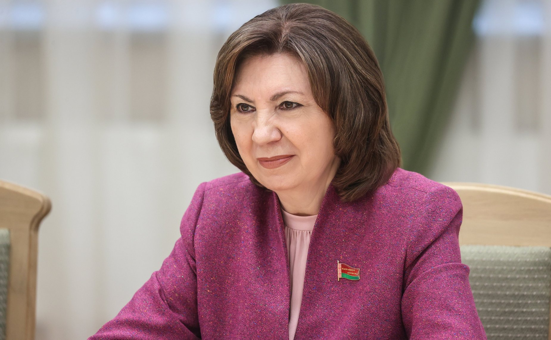 Встреча заместителя Председателя Совета Федерации Инны Святенко с Председателем Совета Республики Национального собрания Беларуси Натальей Кочановой