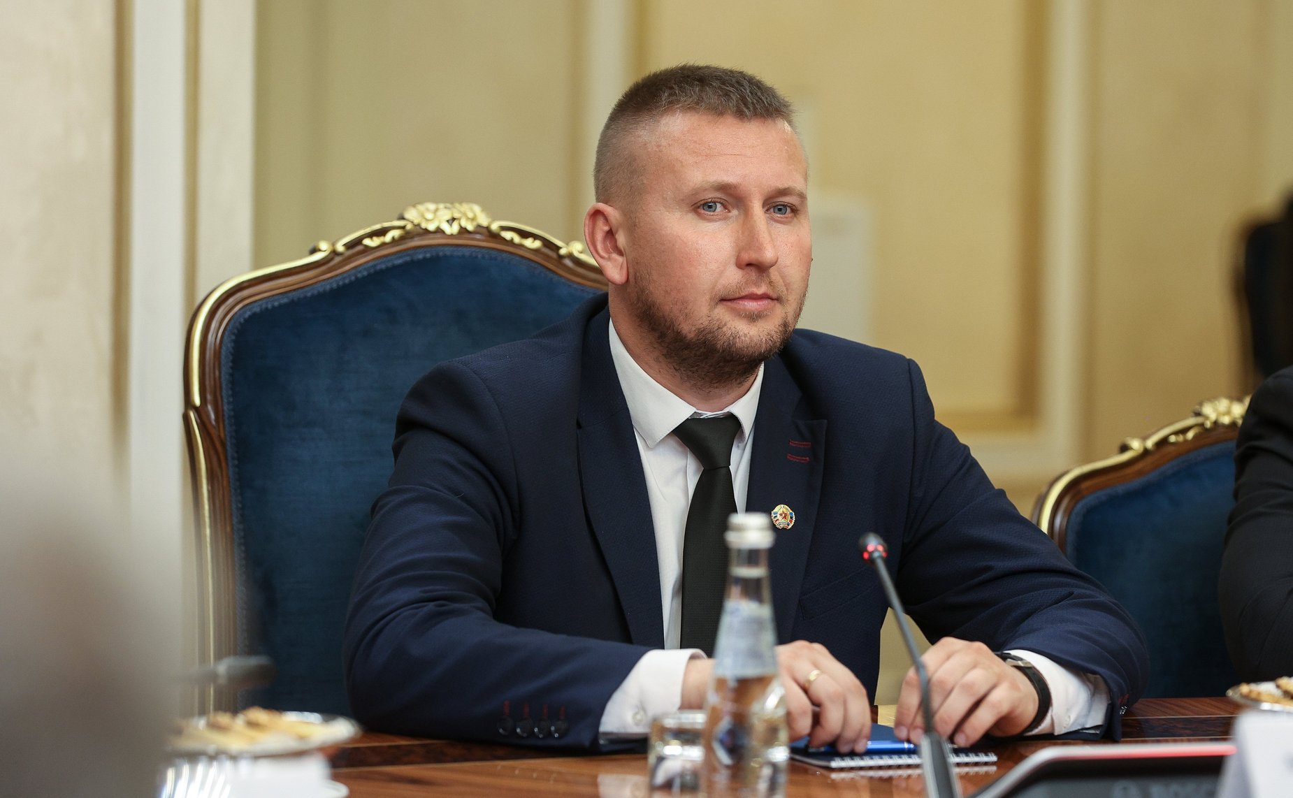 Встреча заместителя Председателя СФ Константина Косачева с Председателем Народного Совета Луганской Народной Республики