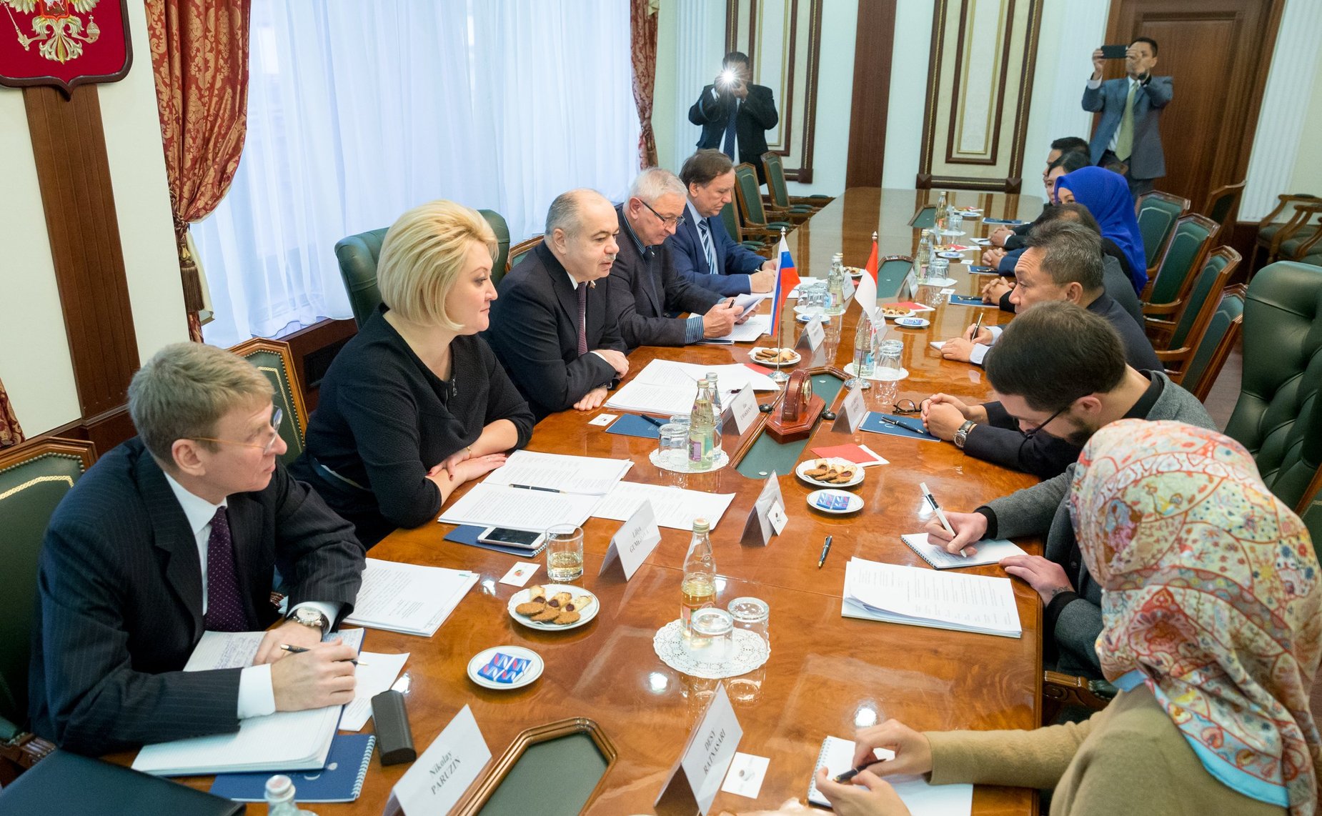 Встреча И. Умаханова с Председателем Народного консультативного конгресса Индонезии З. Хасаном