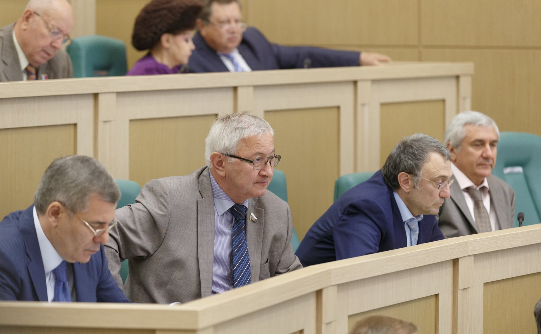 Проходит 396-е заседание СФ