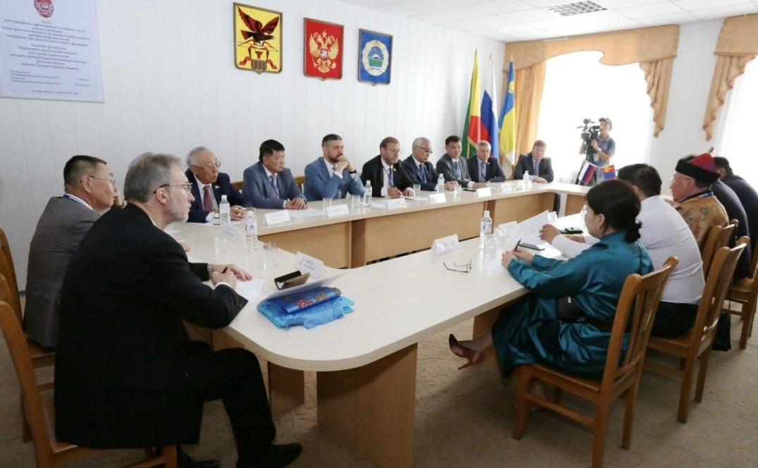 Баир Жамсуев принял участие в рабочей встрече заместителя Председателя Совета Федерации Константина Косачева и руководителей Забайкальского края с представительной делегацией Монголии