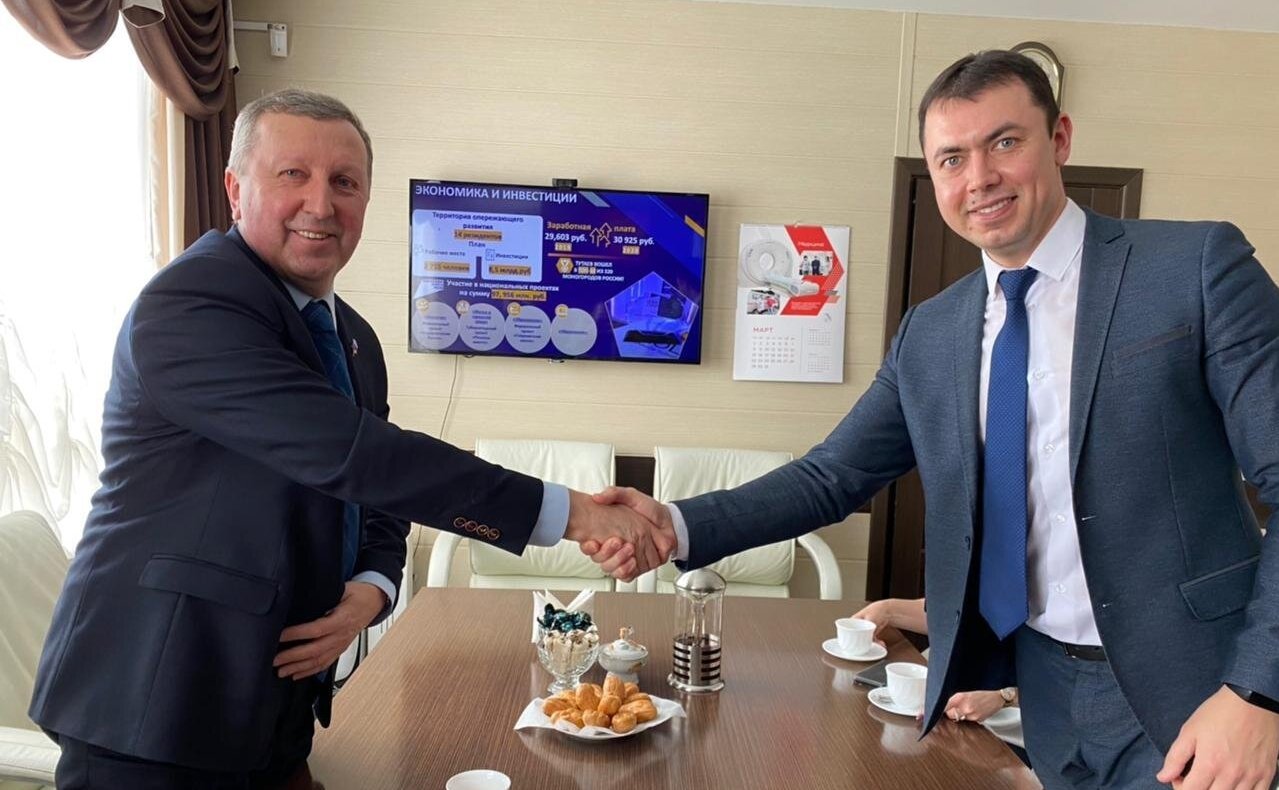 Сергей Березкин встретился с главой Тутаевского муниципального района Ярославской области