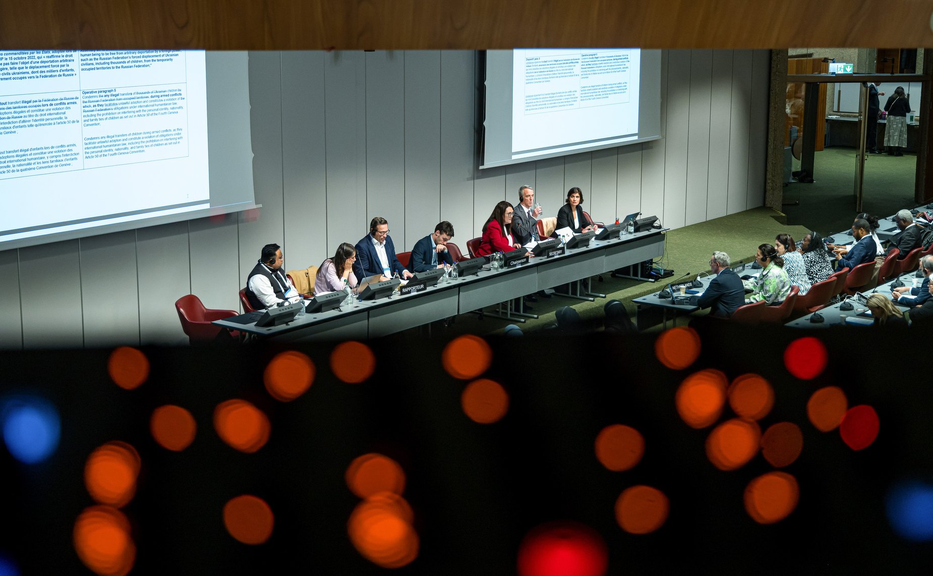 Сенаторы РФ приняли участие в заседании Постоянного комитета по вопросам демократии и прав человека Межпарламентского союза