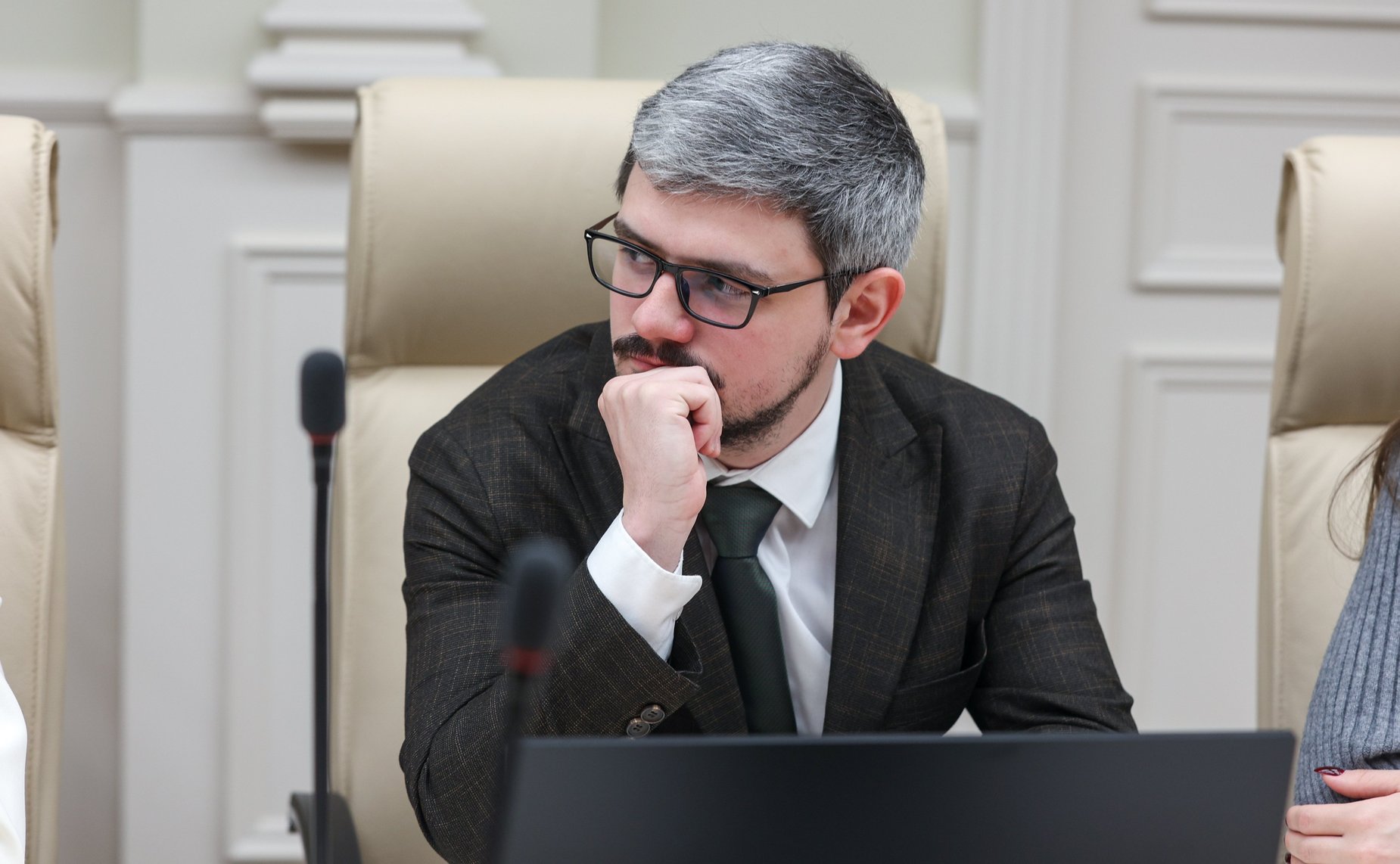 Встреча председателя Комитета Совета Федерации по международным делам Григория Карасина со студентами юридического факультета МГУ им. Ломоносова