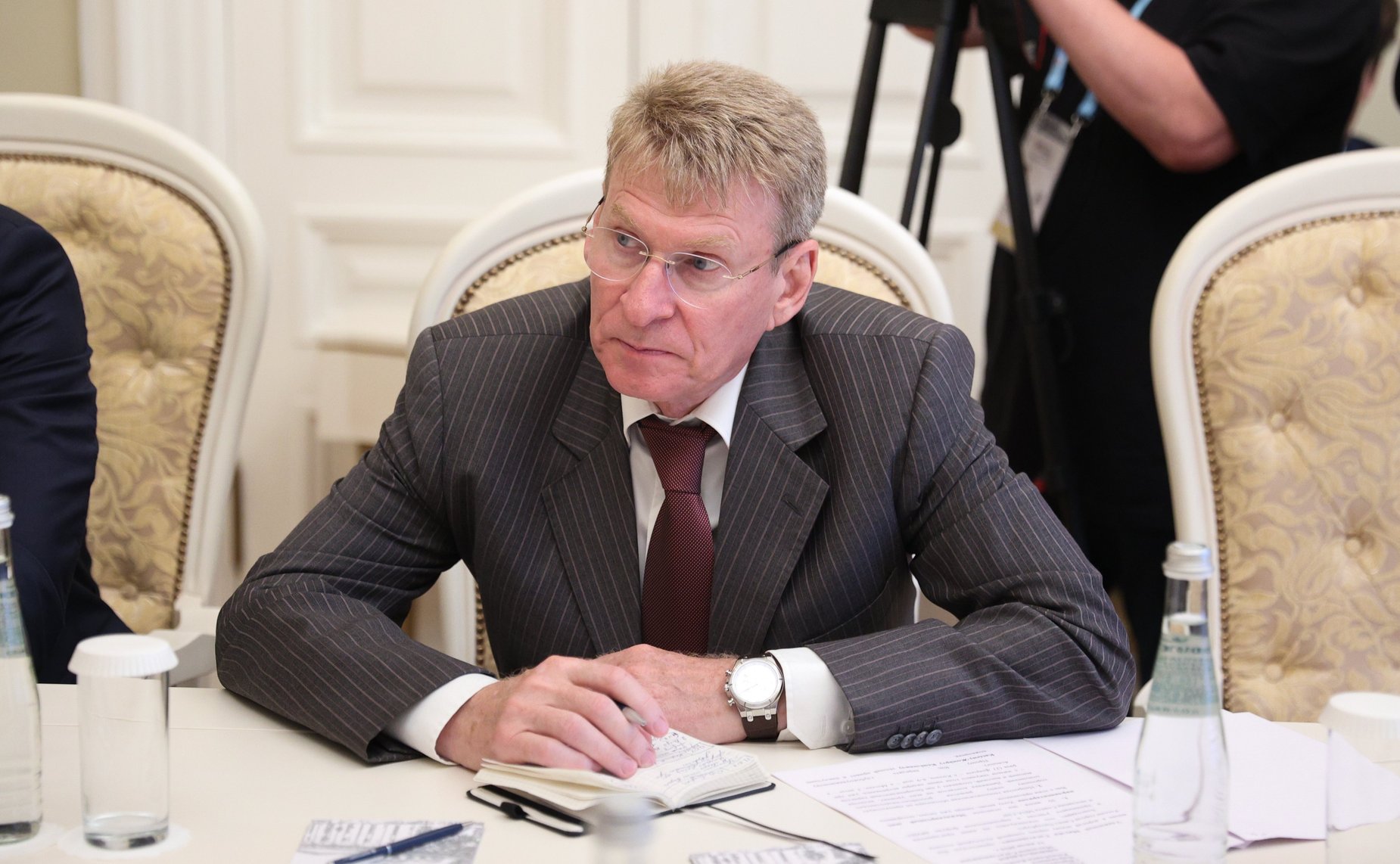 Встреча Валентины Матвиенко с Председателем Сената Парламента Республики Казахстан Мауленом Ашимбаевым