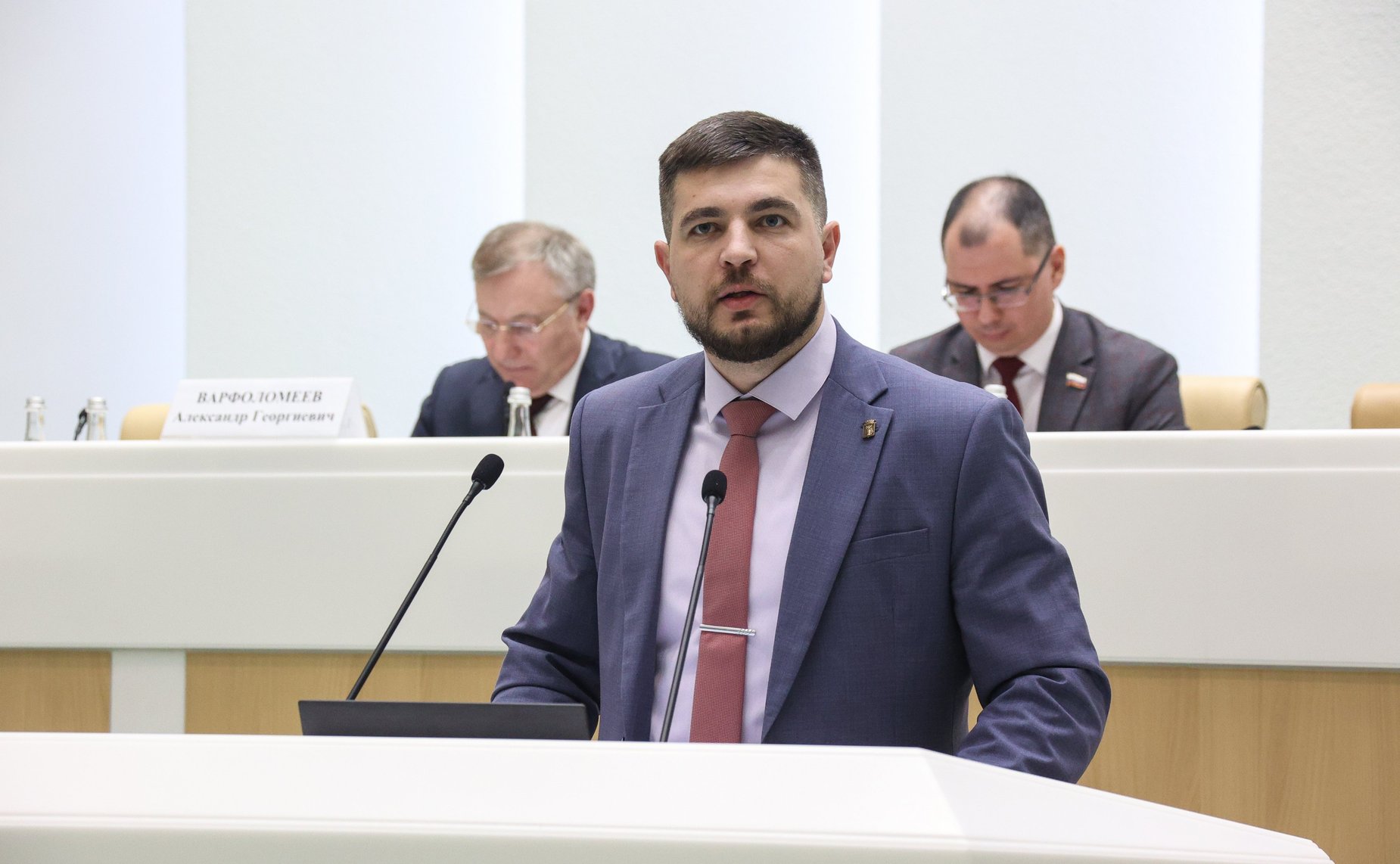 Заседание Палаты молодых законодателей при Совете Федерации